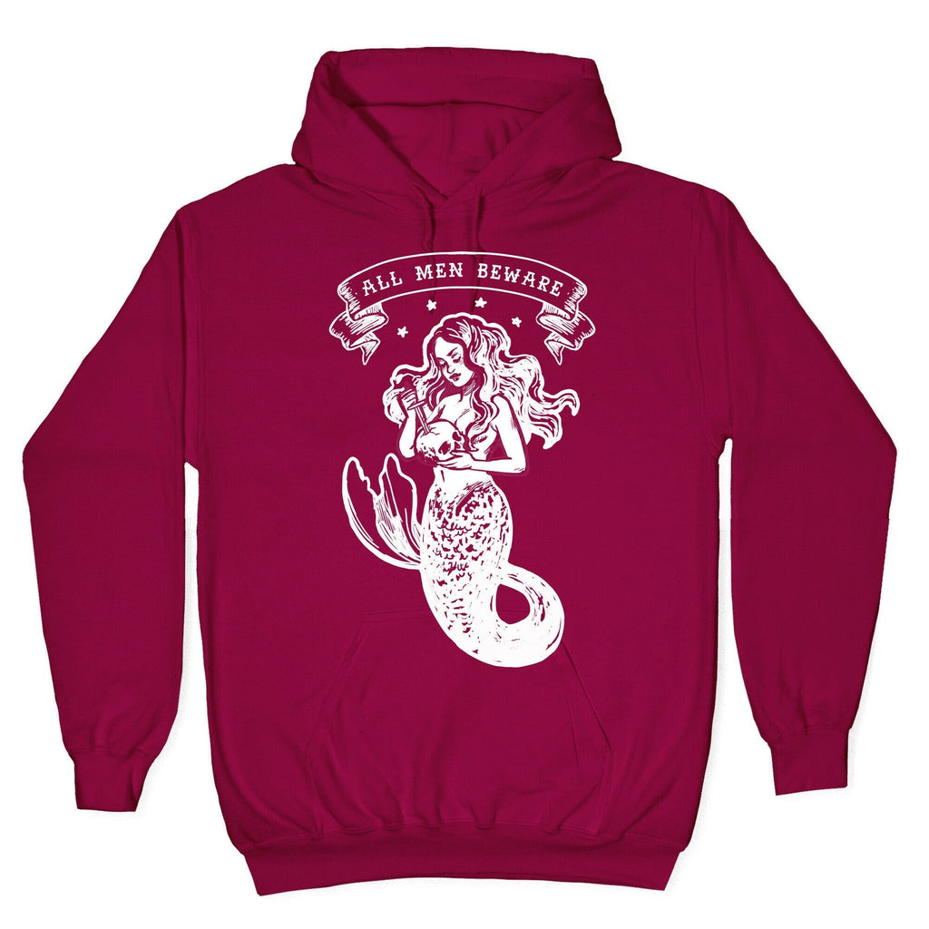 All Men Beware Vintage Mermaid Hoodie Style001 T-Shirts, Sweatshirt | CoreVibeTees.com (Image 5)