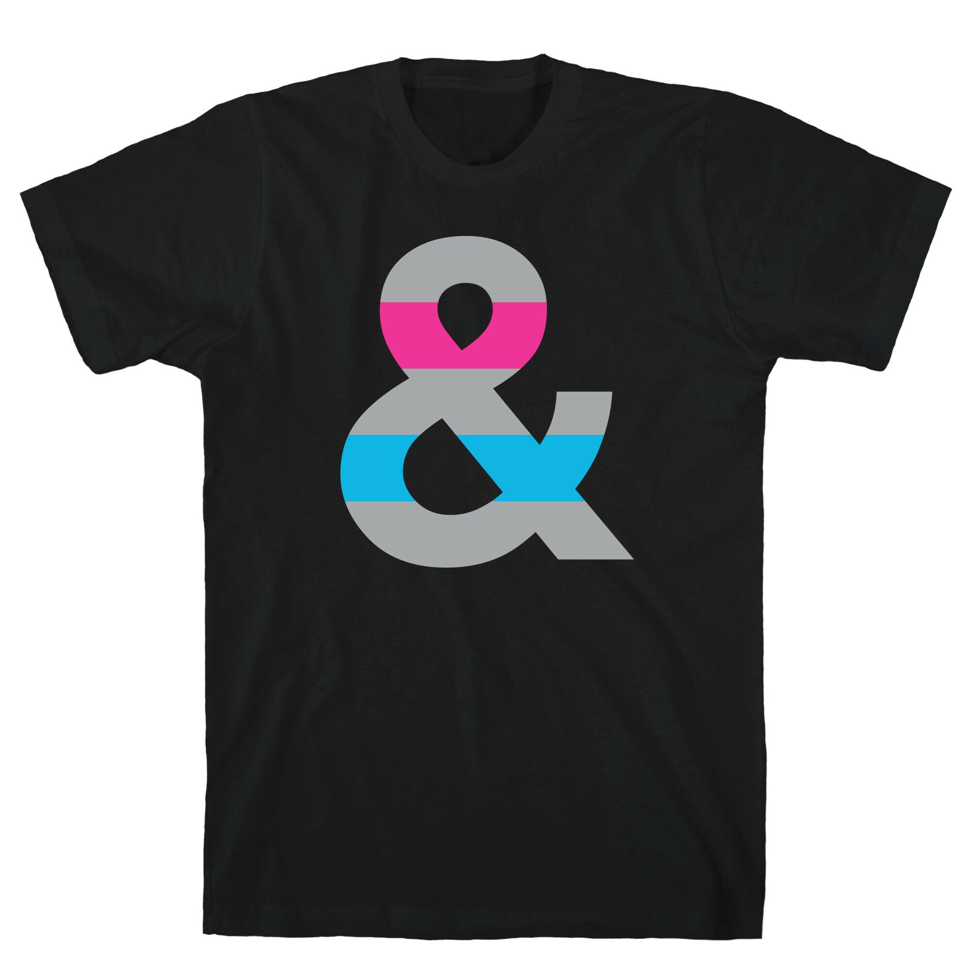 Androgynous Ampersand T-Shirt Hoodie, Sweatshirt | CoreVibeTees.com (Image 1)