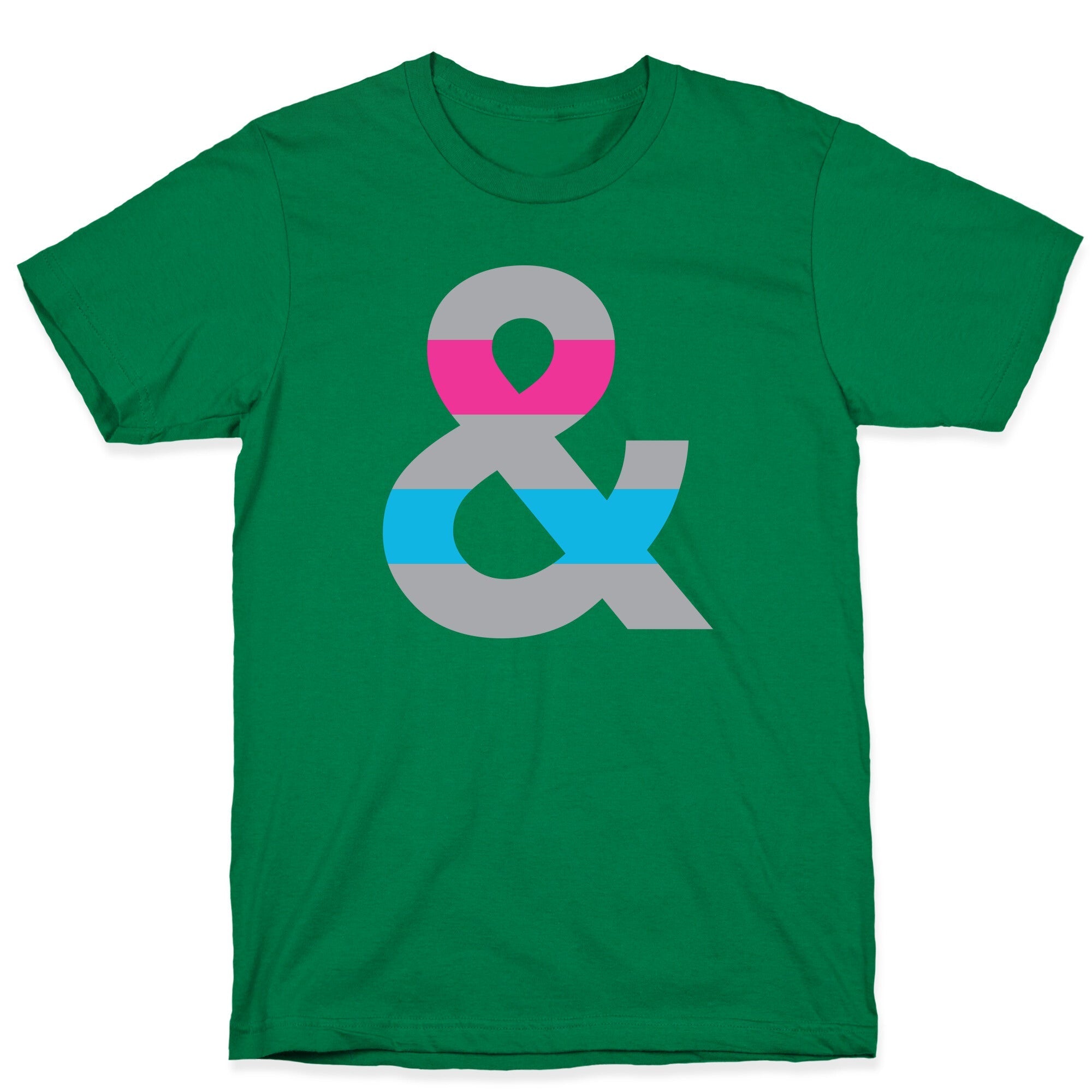 Androgynous Ampersand T-Shirt Hoodie, Sweatshirt | CoreVibeTees.com (Image 3)
