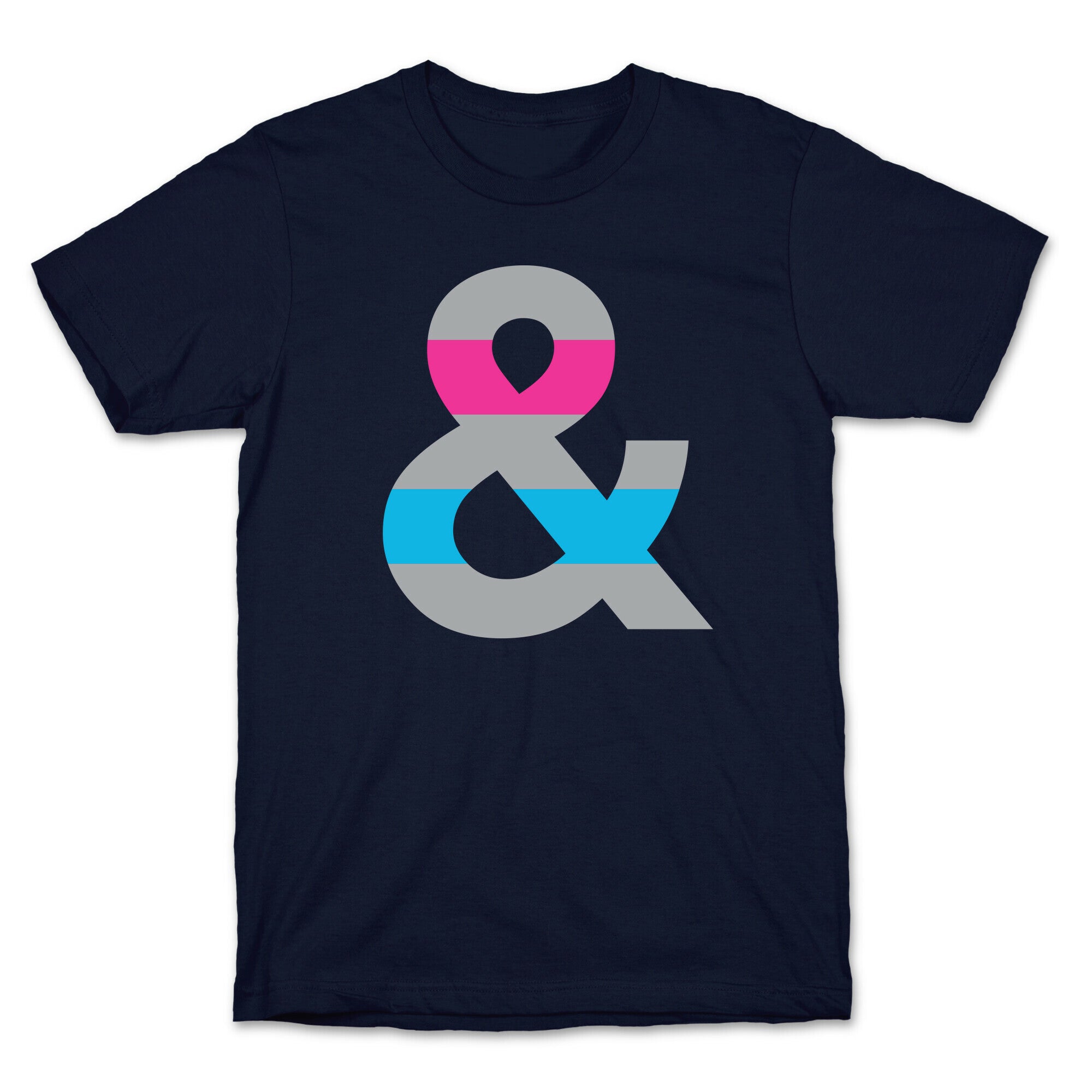 Androgynous Ampersand T-Shirt Hoodie, Sweatshirt | CoreVibeTees.com (Image 4)