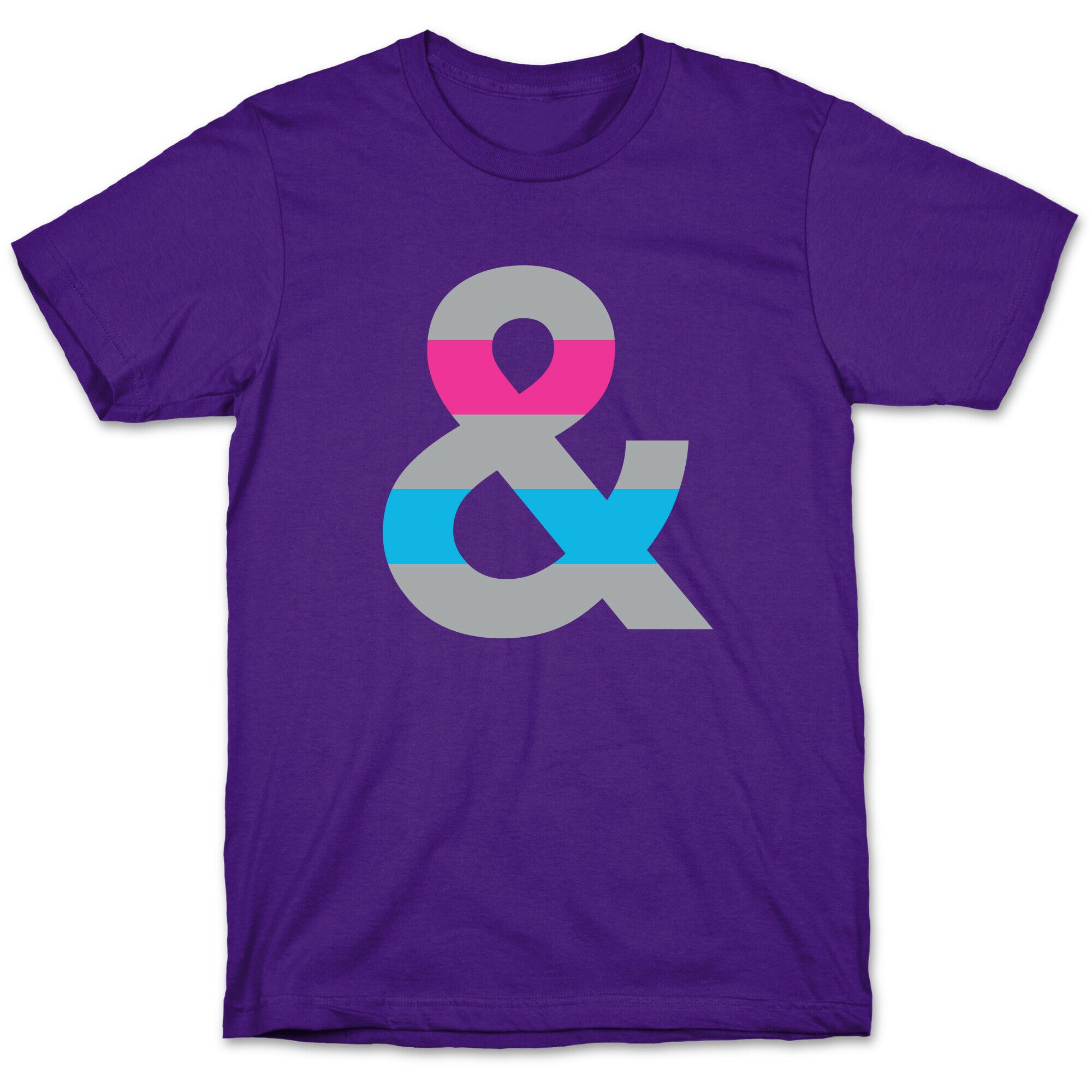 Androgynous Ampersand T-Shirt Hoodie, Sweatshirt | CoreVibeTees.com (Image 5)