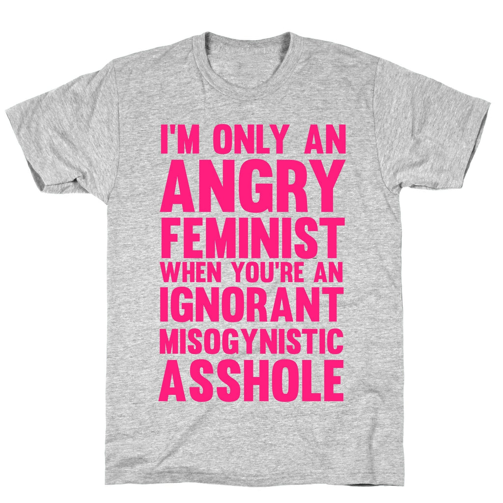 Angry Feminist T-Shirt Hoodie, Sweatshirt | CoreVibeTees.com (Image 3)