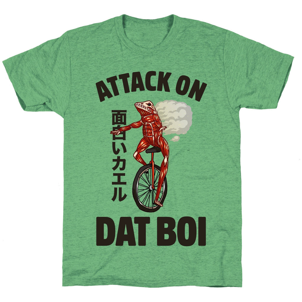 Attack on Dat Boi Unisex Triblend Tee Hoodie, Sweatshirt | CoreVibeTees.com (Image 1)