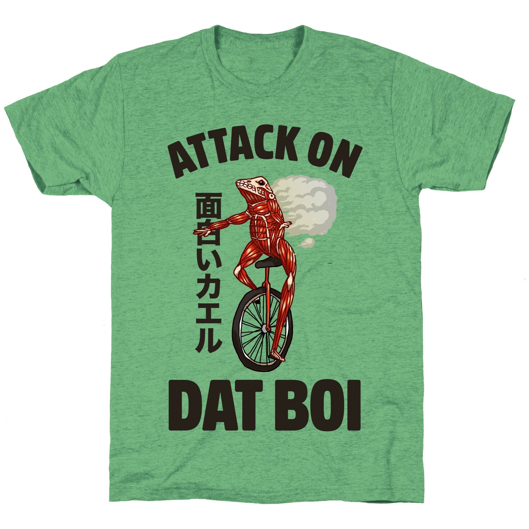 Attack on Dat Boi Unisex Triblend Tee Hoodie, Sweatshirt | CoreVibeTees.com (Image 1)