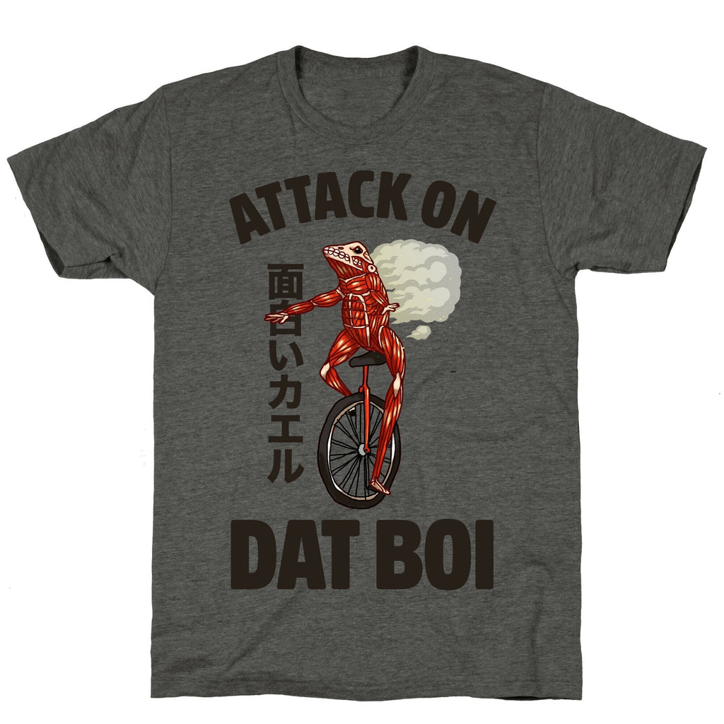 Attack on Dat Boi Unisex Triblend Tee Hoodie, Sweatshirt | CoreVibeTees.com (Image 2)