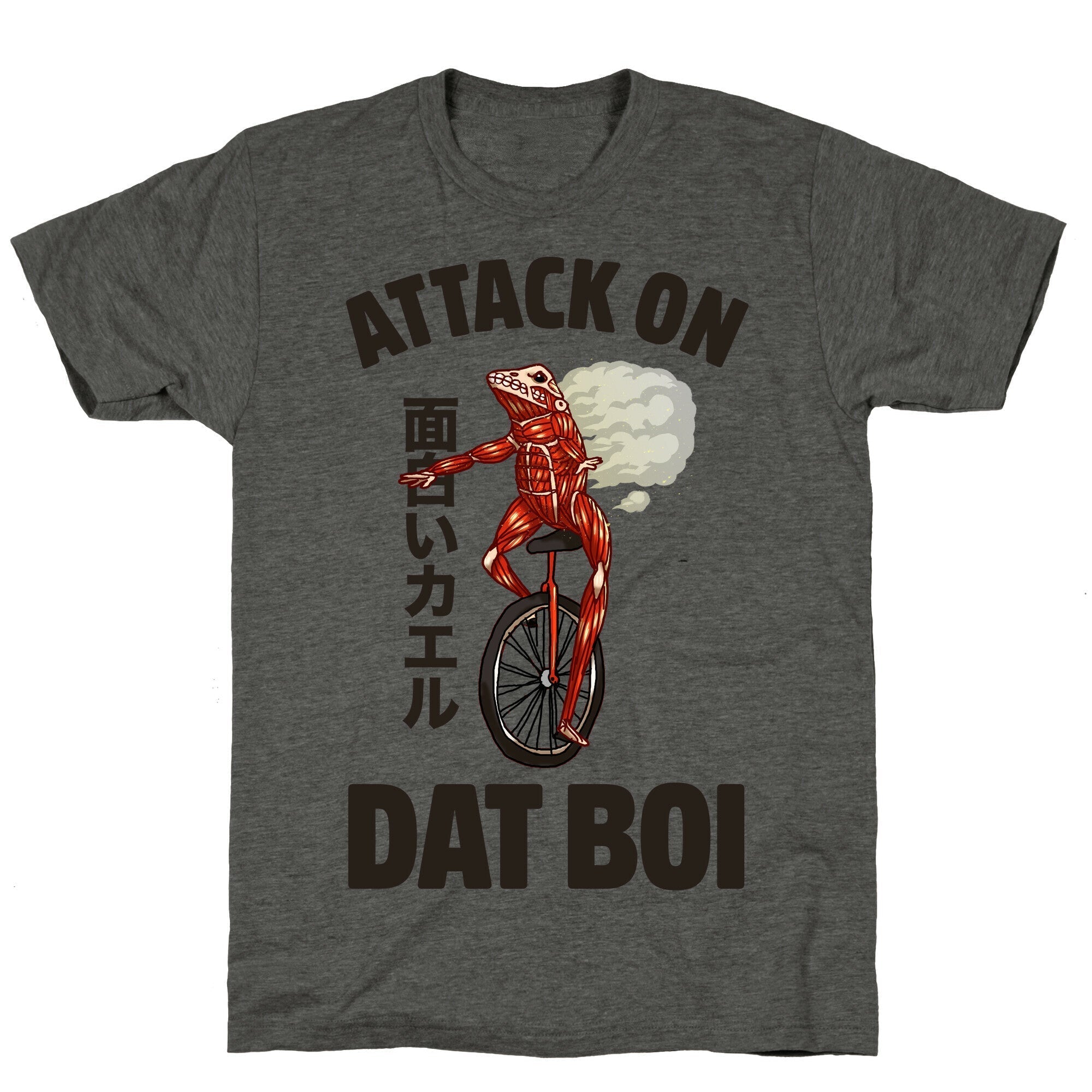 Attack on Dat Boi Unisex Triblend Tee Hoodie, Sweatshirt | CoreVibeTees.com (Image 2)