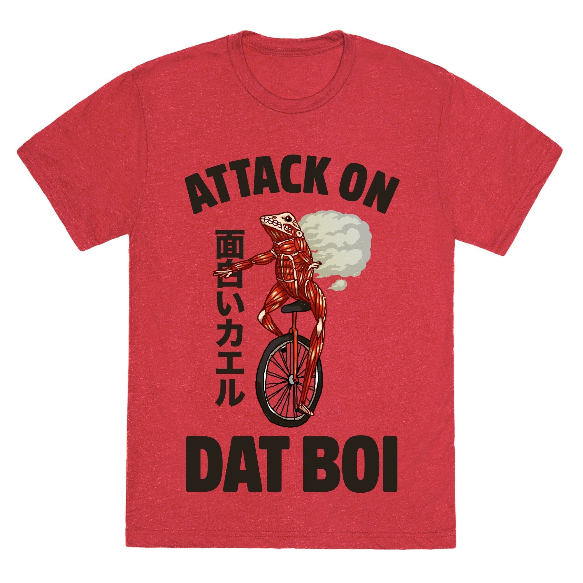 Attack on Dat Boi Unisex Triblend Tee Hoodie, Sweatshirt | CoreVibeTees.com (Image 3)