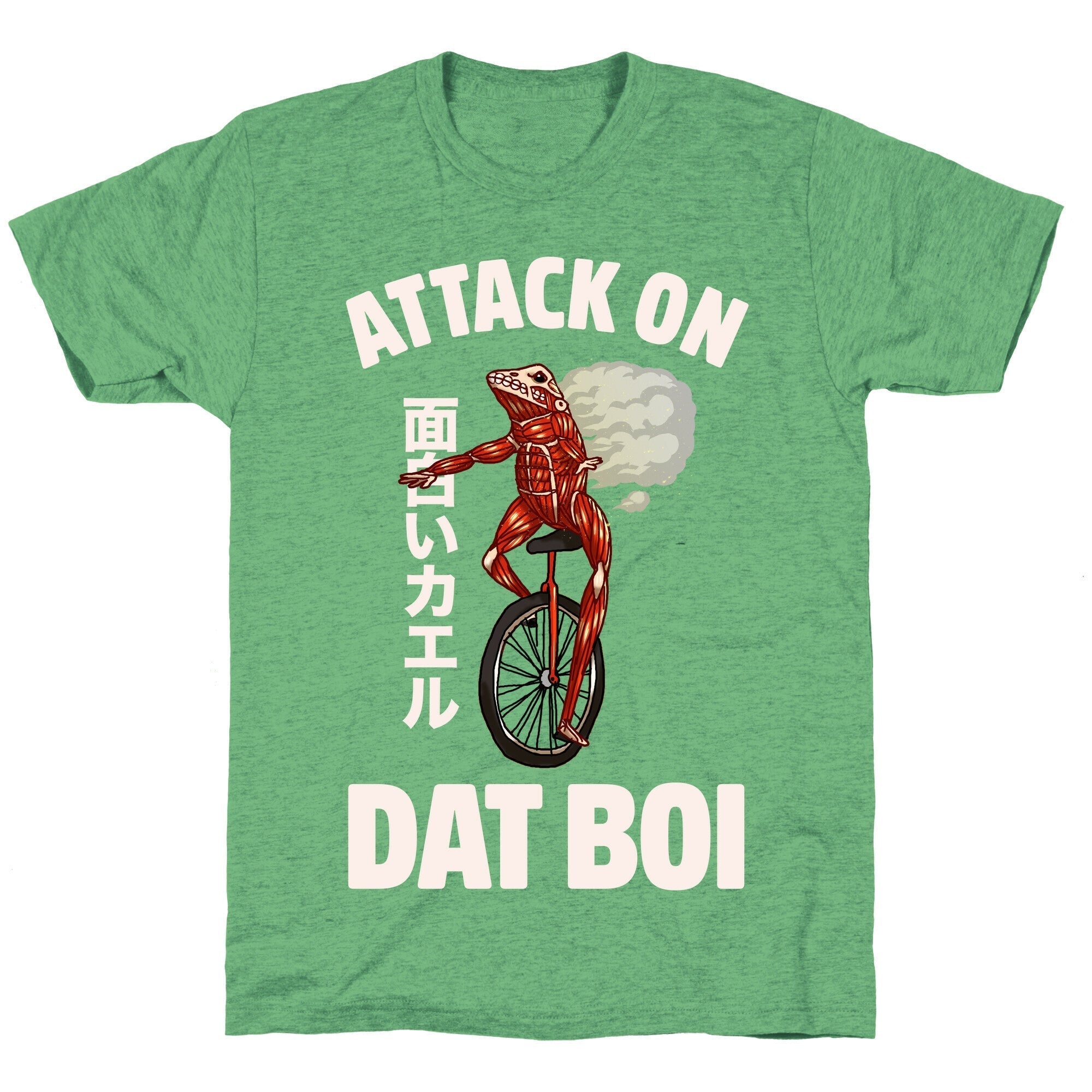 Attack on Dat Boi Unisex Triblend Tee Style001 Hoodie, Sweatshirt | CoreVibeTees.com (Image 2)