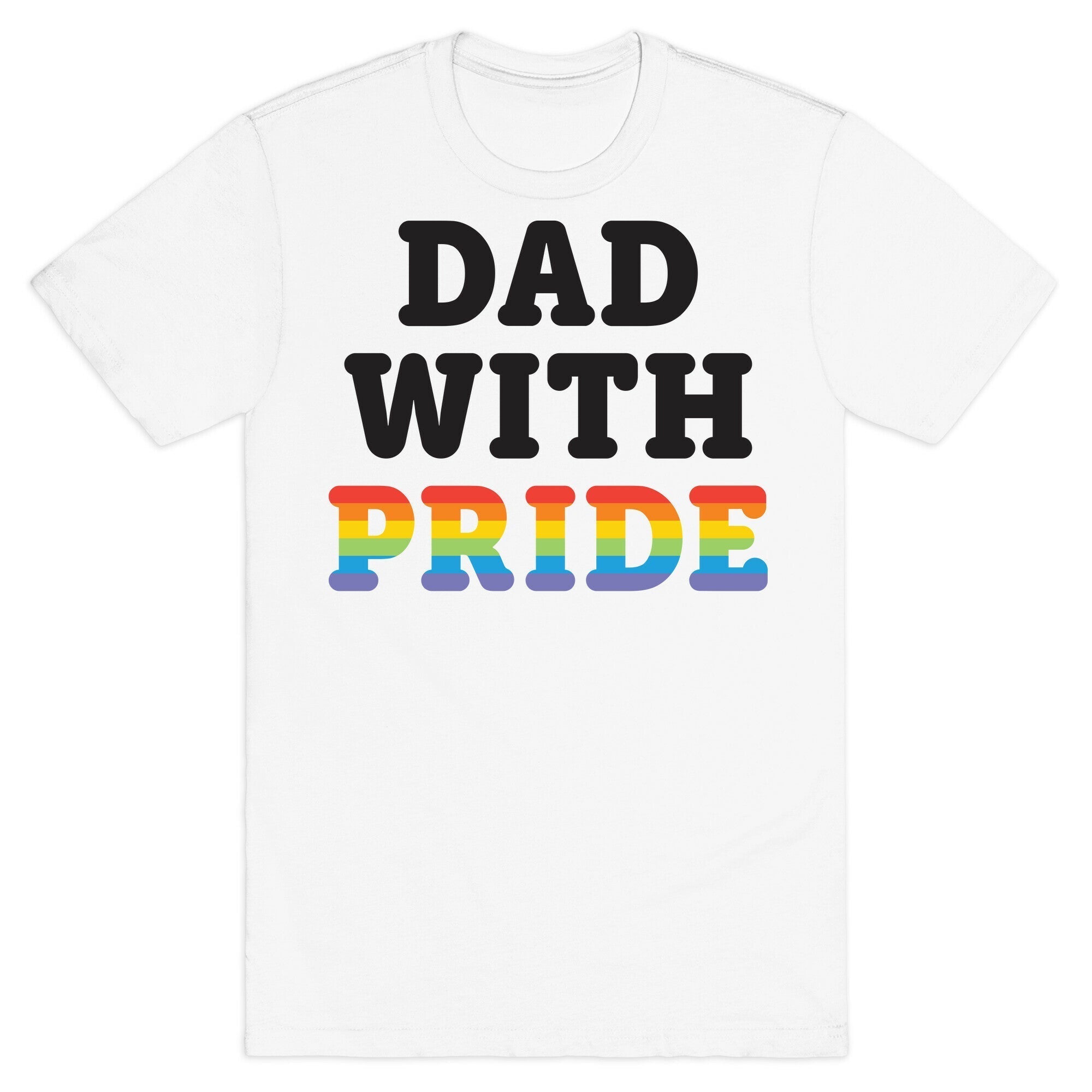 Dad With Pride T-Shirt Hoodie, Sweatshirt | CoreVibeTees.com (Image 2)