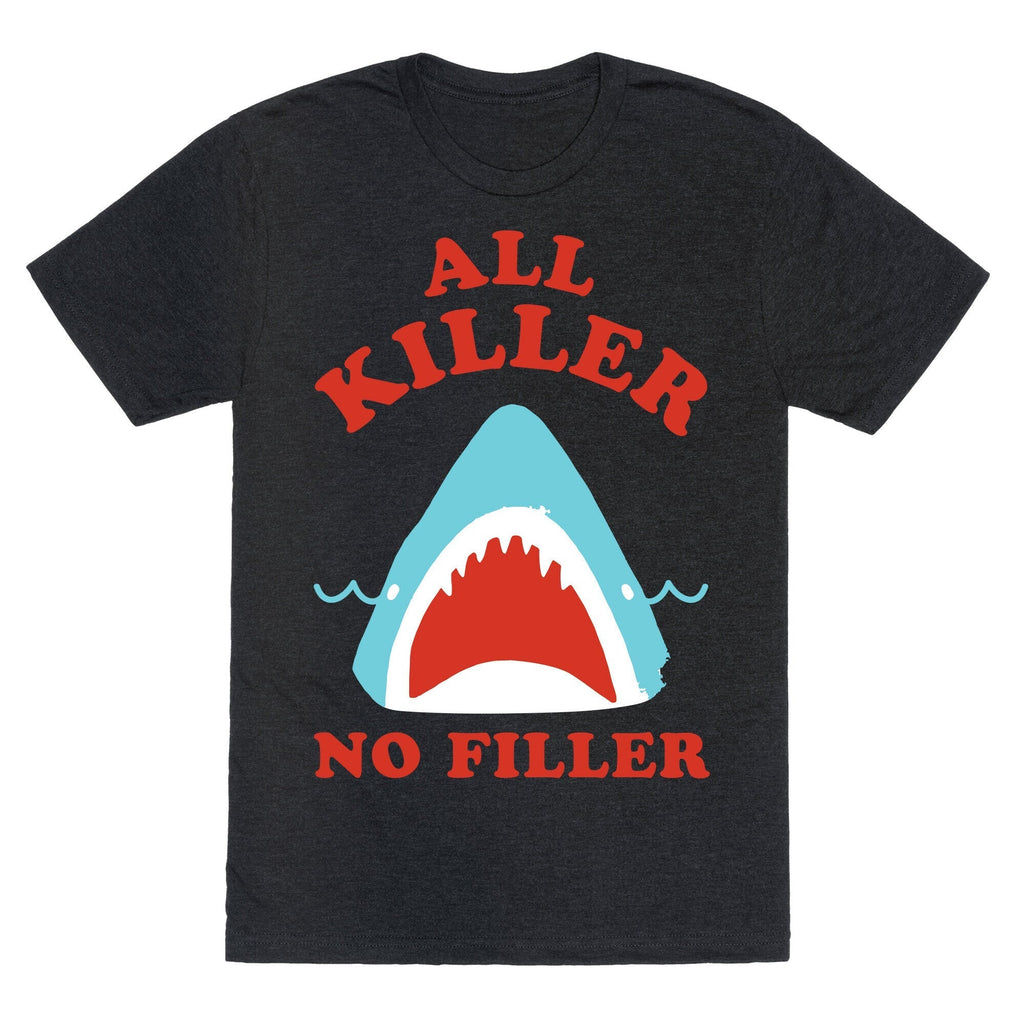 All Killer No Filler Unisex Triblend Tee Hoodie, Sweatshirt | CoreVibeTees.com (Image 1)