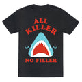 All Killer No Filler Unisex Triblend Tee Hoodie, Sweatshirt | CoreVibeTees.com (Image 1)
