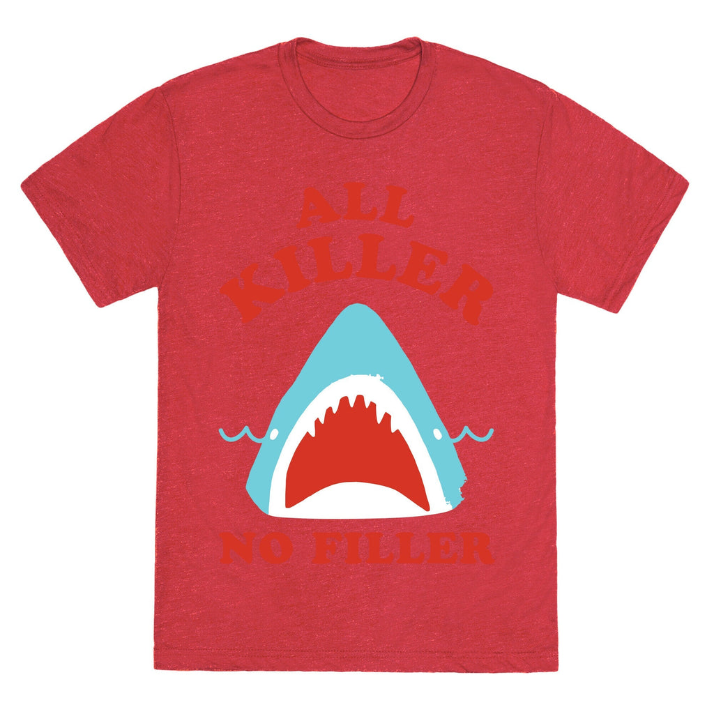 All Killer No Filler Unisex Triblend Tee Hoodie, Sweatshirt | CoreVibeTees.com (Image 4)
