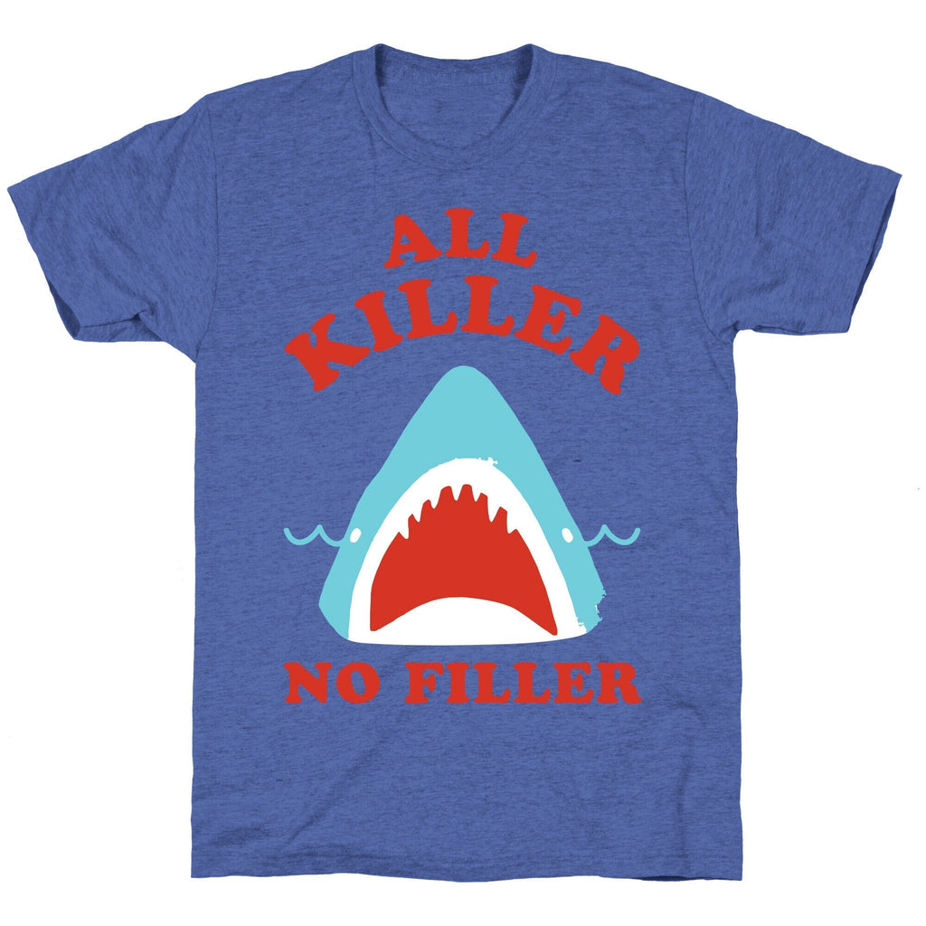 All Killer No Filler Unisex Triblend Tee Hoodie, Sweatshirt | CoreVibeTees.com (Image 5)
