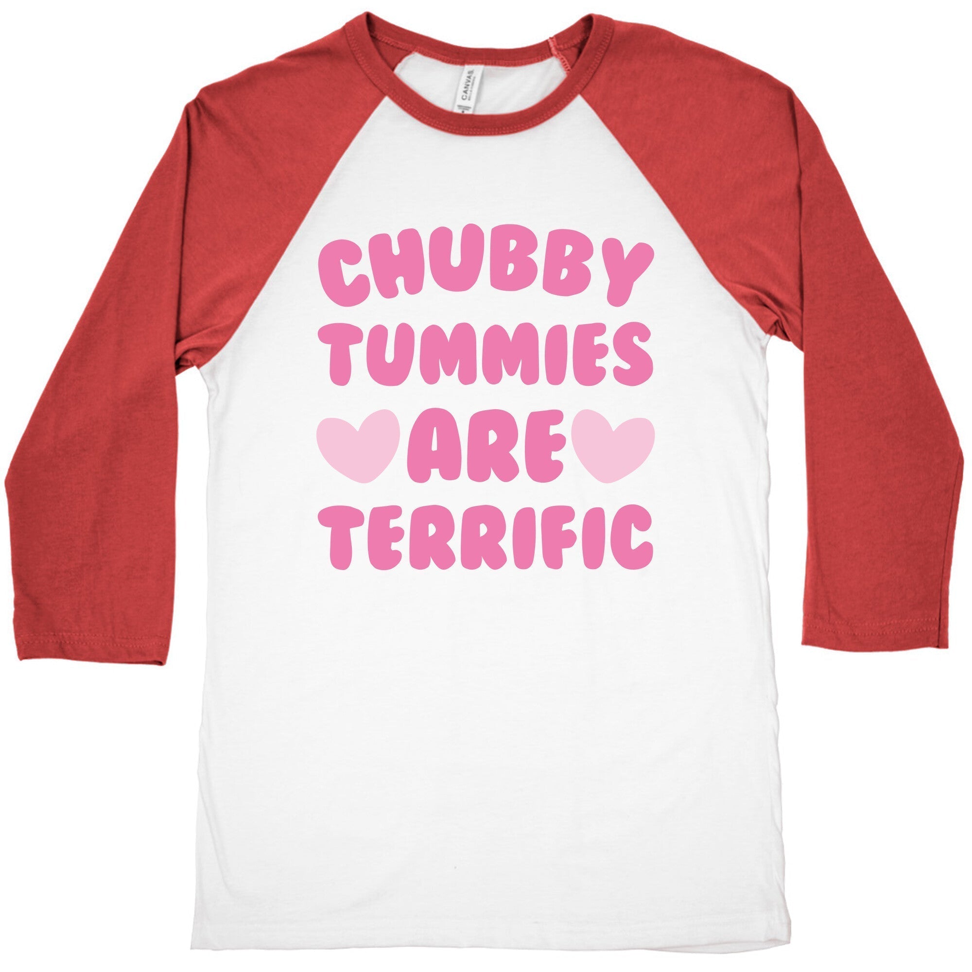 Chubby Tummies Are Terrific Baseball Tee Hoodie, Sweatshirt | CoreVibeTees.com (Image 2)