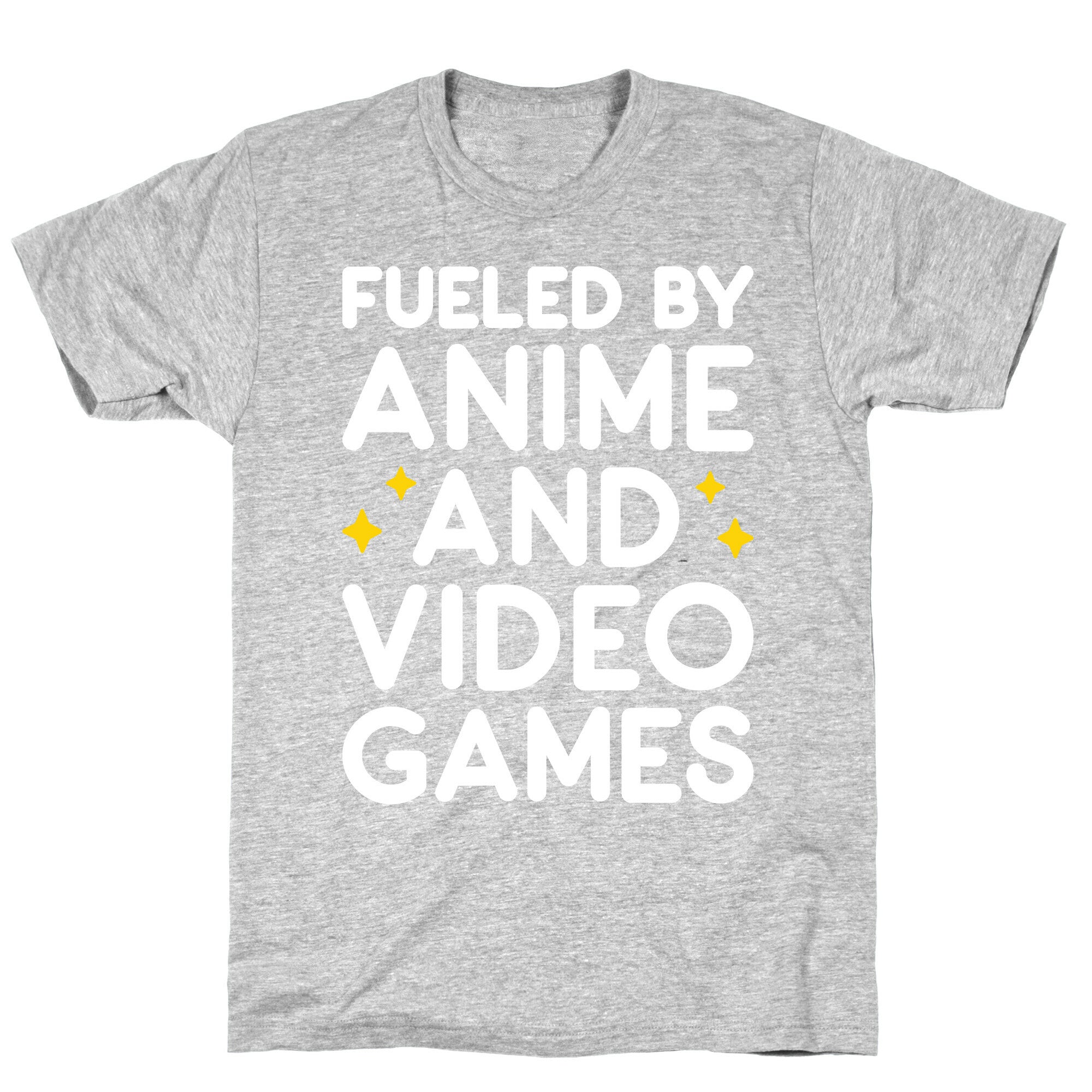 Fueled By Anime And Video Games T-Shirt Style001 Hoodie, Sweatshirt | CoreVibeTees.com (Image 2)