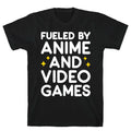 Fueled By Anime And Video Games T-Shirt Style001 Hoodie, Sweatshirt | CoreVibeTees.com (Image 1)