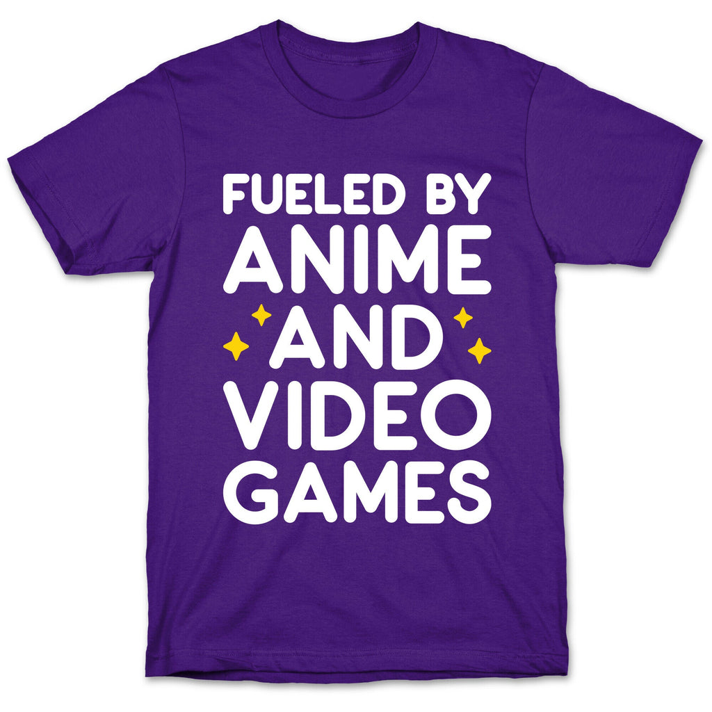 Fueled By Anime And Video Games T-Shirt Style001 Hoodie, Sweatshirt | CoreVibeTees.com (Image 5)
