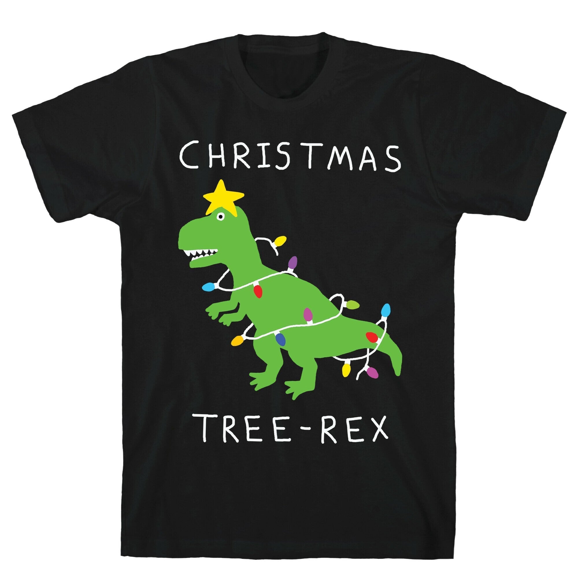Christmas Tree Rex T-Shirt Hoodie, Sweatshirt | CoreVibeTees.com (Image 1)