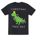 Christmas Tree Rex Unisex Triblend Tee Hoodie, Sweatshirt | CoreVibeTees.com (Image 1)