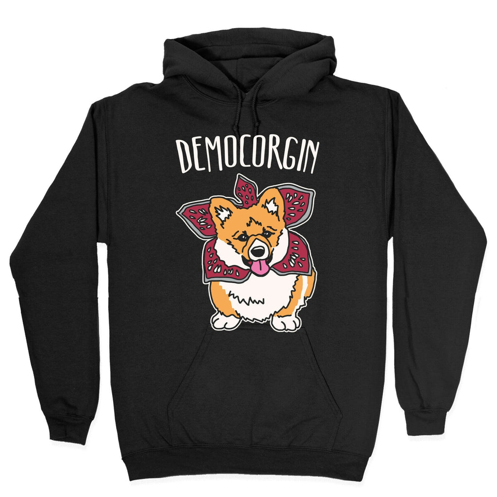 Democorgin Parody White Print Hoodie T-Shirts, Sweatshirt | CoreVibeTees.com (Image 2)
