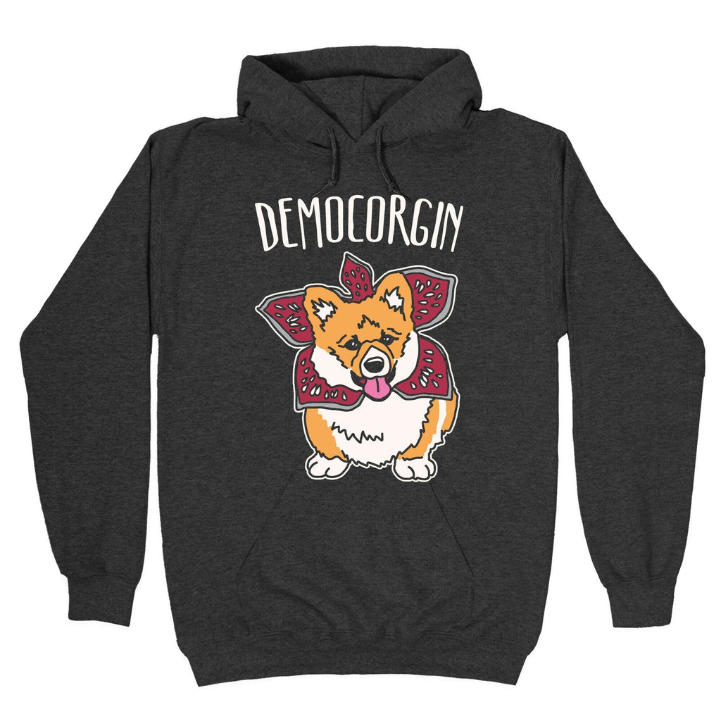 Democorgin Parody White Print Hoodie T-Shirts, Sweatshirt | CoreVibeTees.com (Image 3)