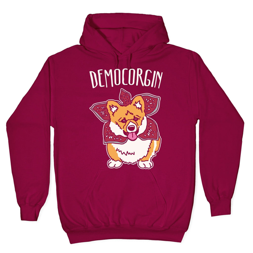 Democorgin Parody White Print Hoodie T-Shirts, Sweatshirt | CoreVibeTees.com (Image 5)