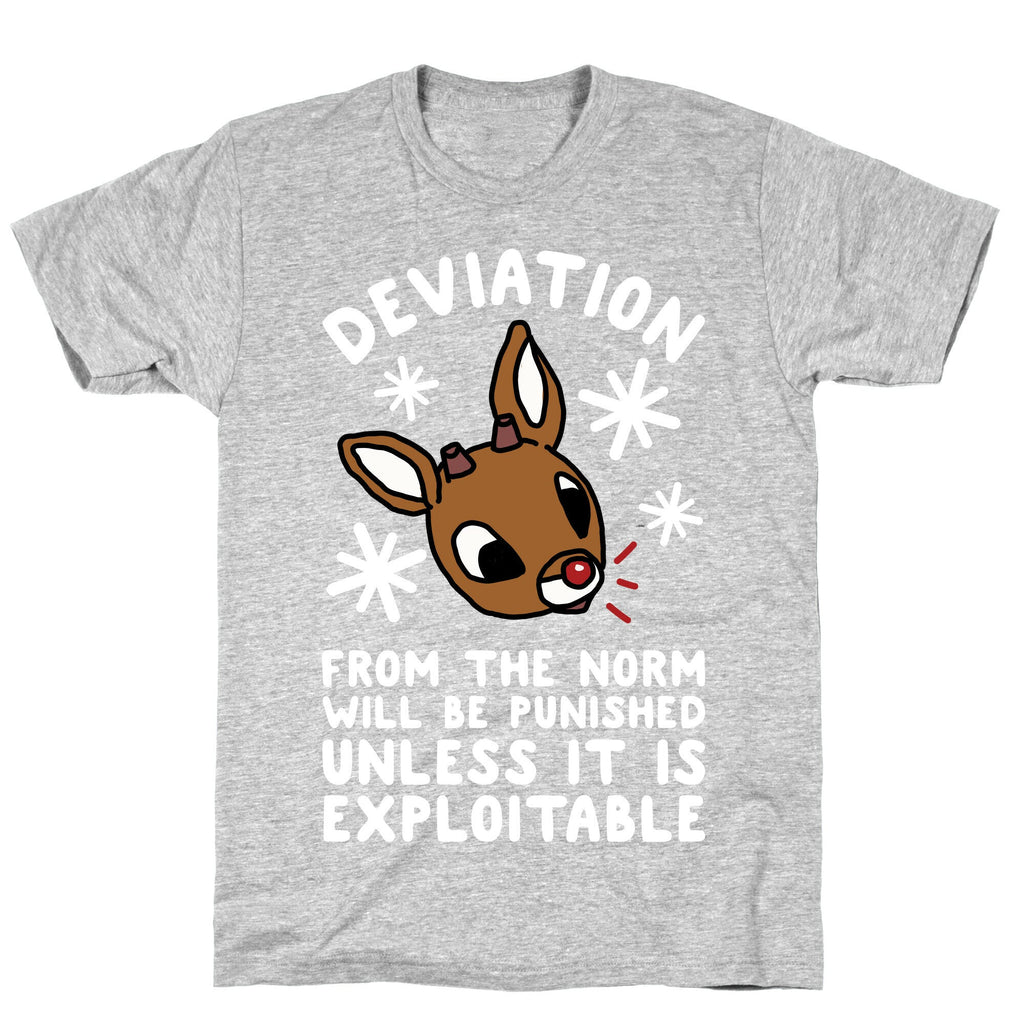 Deviation Rudolf T-Shirt Hoodie, Sweatshirt | CoreVibeTees.com (Image 2)