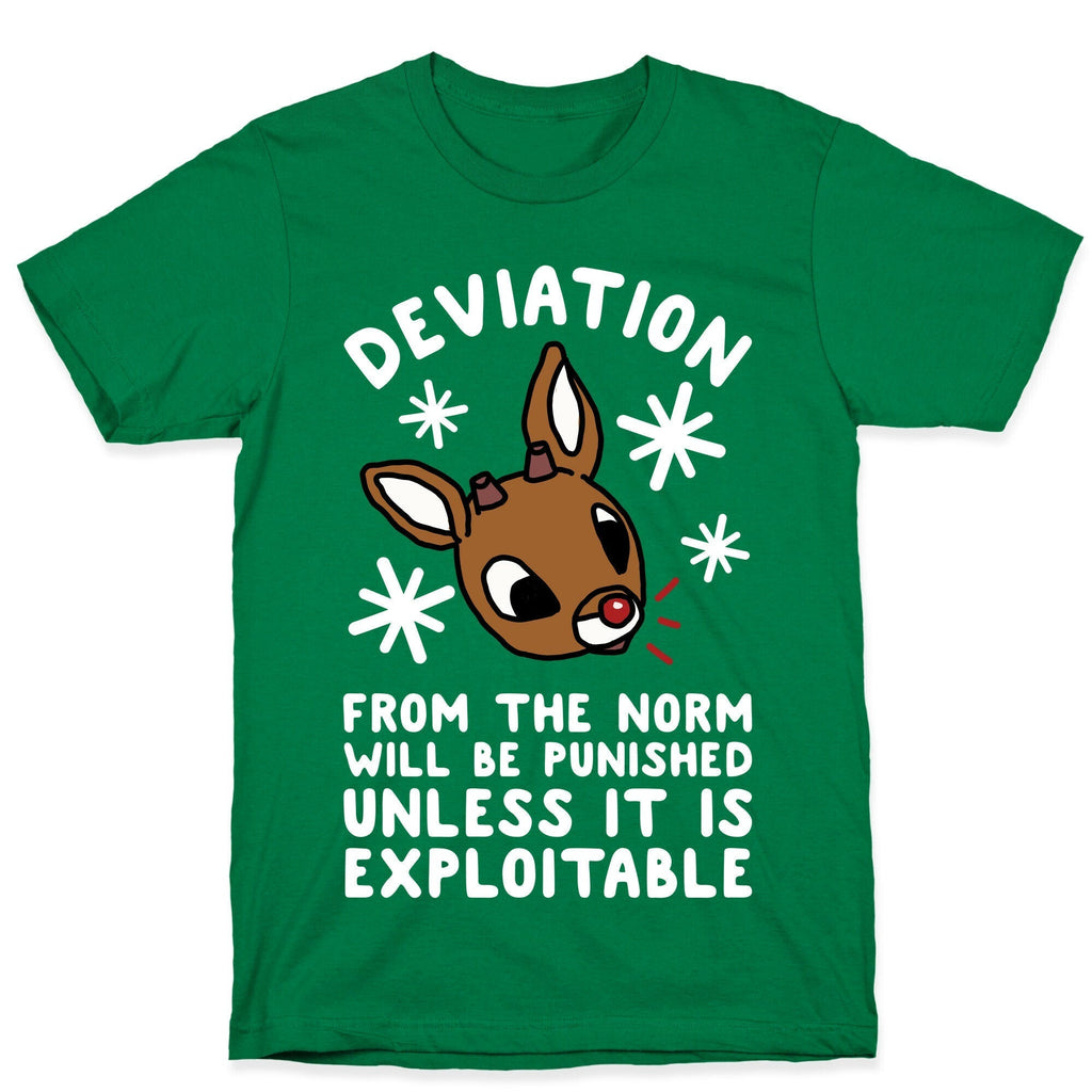 Deviation Rudolf T-Shirt Hoodie, Sweatshirt | CoreVibeTees.com (Image 3)