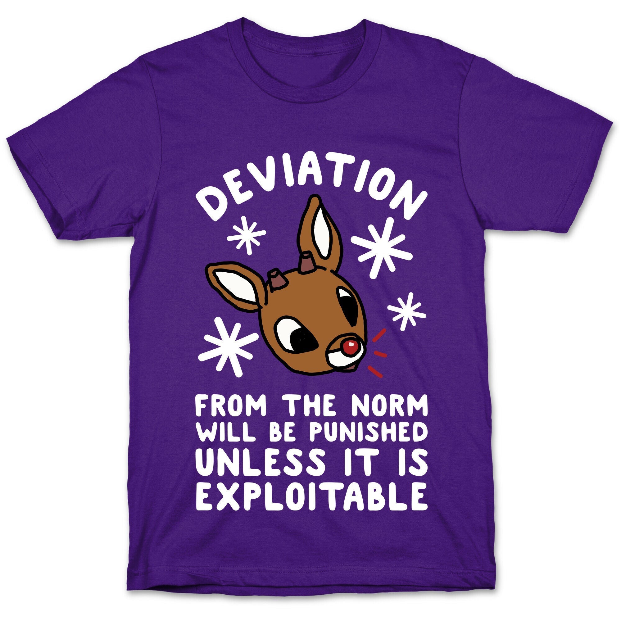 Deviation Rudolf T-Shirt Hoodie, Sweatshirt | CoreVibeTees.com (Image 5)