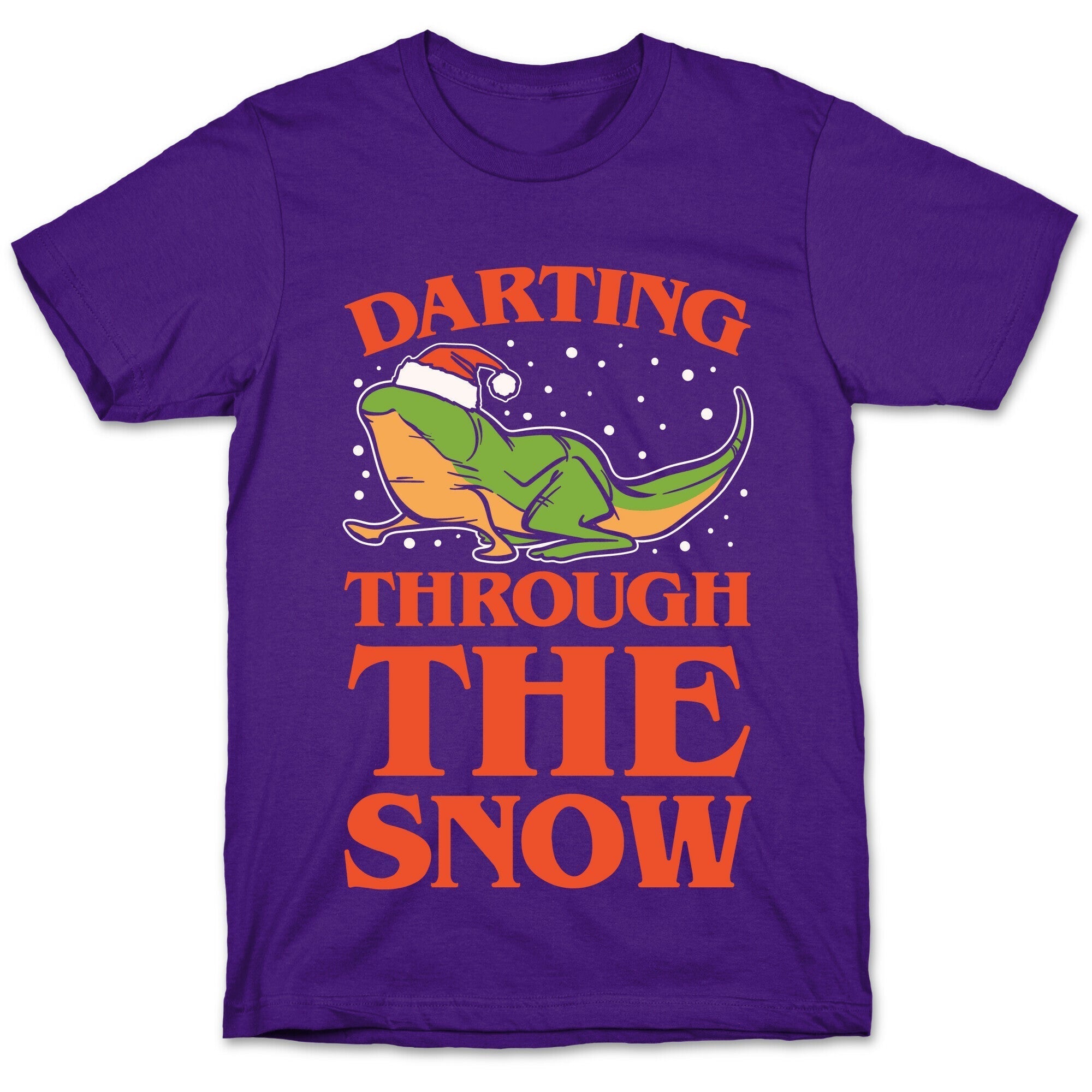 Darting Through The Snow Parody White Print T-Shirt Hoodie, Sweatshirt | CoreVibeTees.com (Image 5)