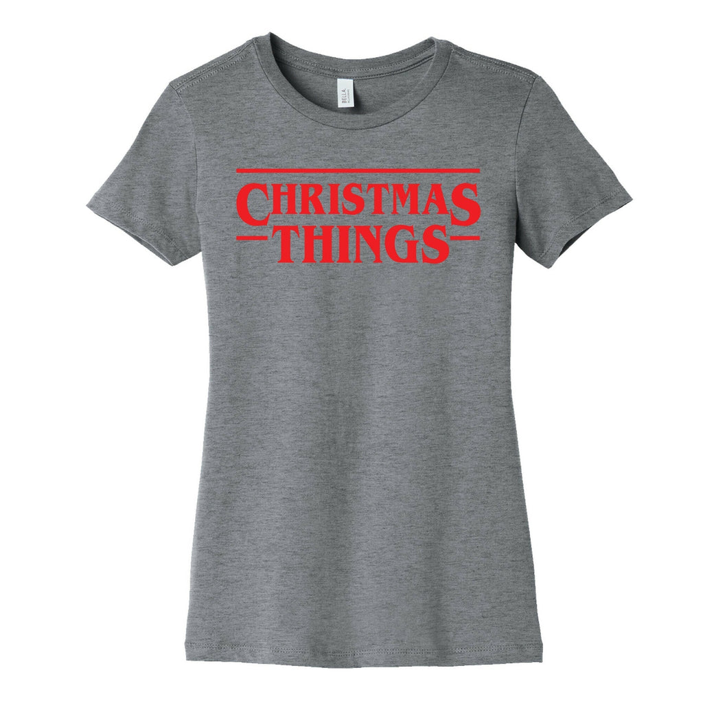Christmas Things Women's Cotton Tee Hoodie, Sweatshirt | CoreVibeTees.com (Image 2)