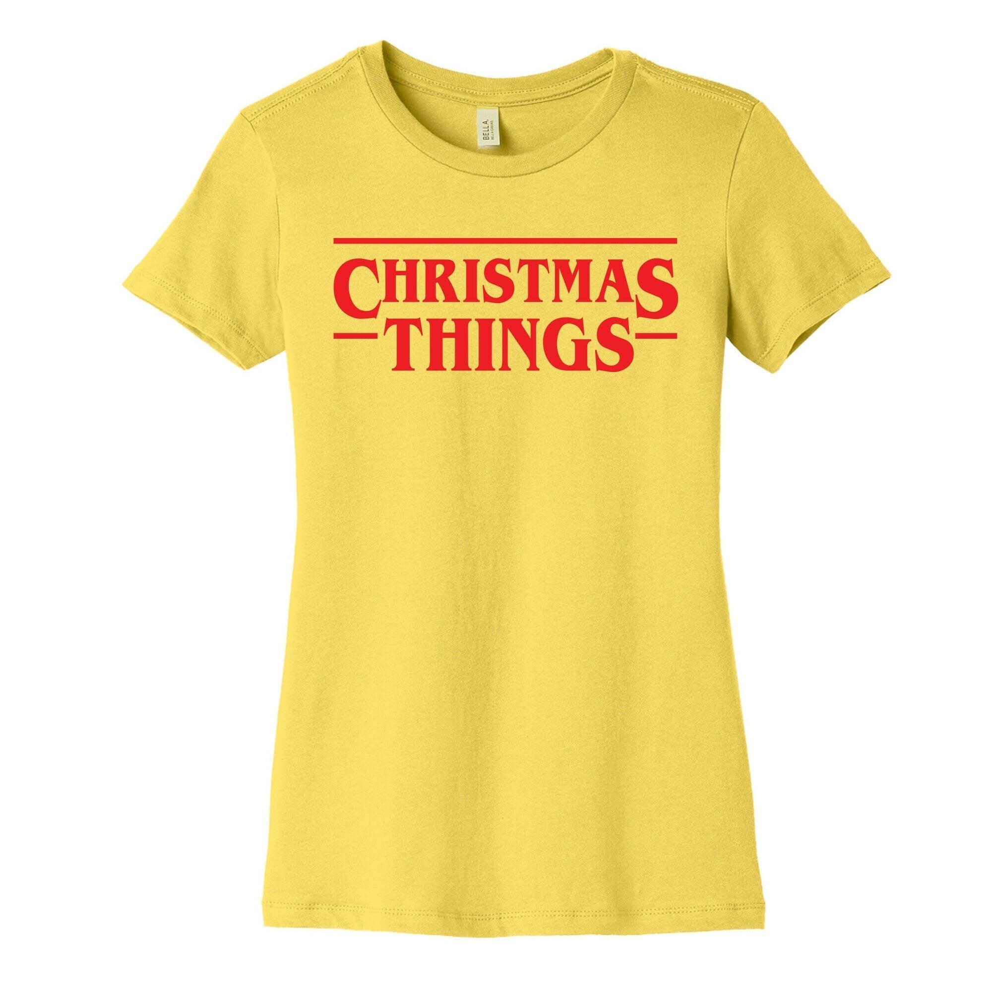 Christmas Things Women's Cotton Tee Hoodie, Sweatshirt | CoreVibeTees.com (Image 3)