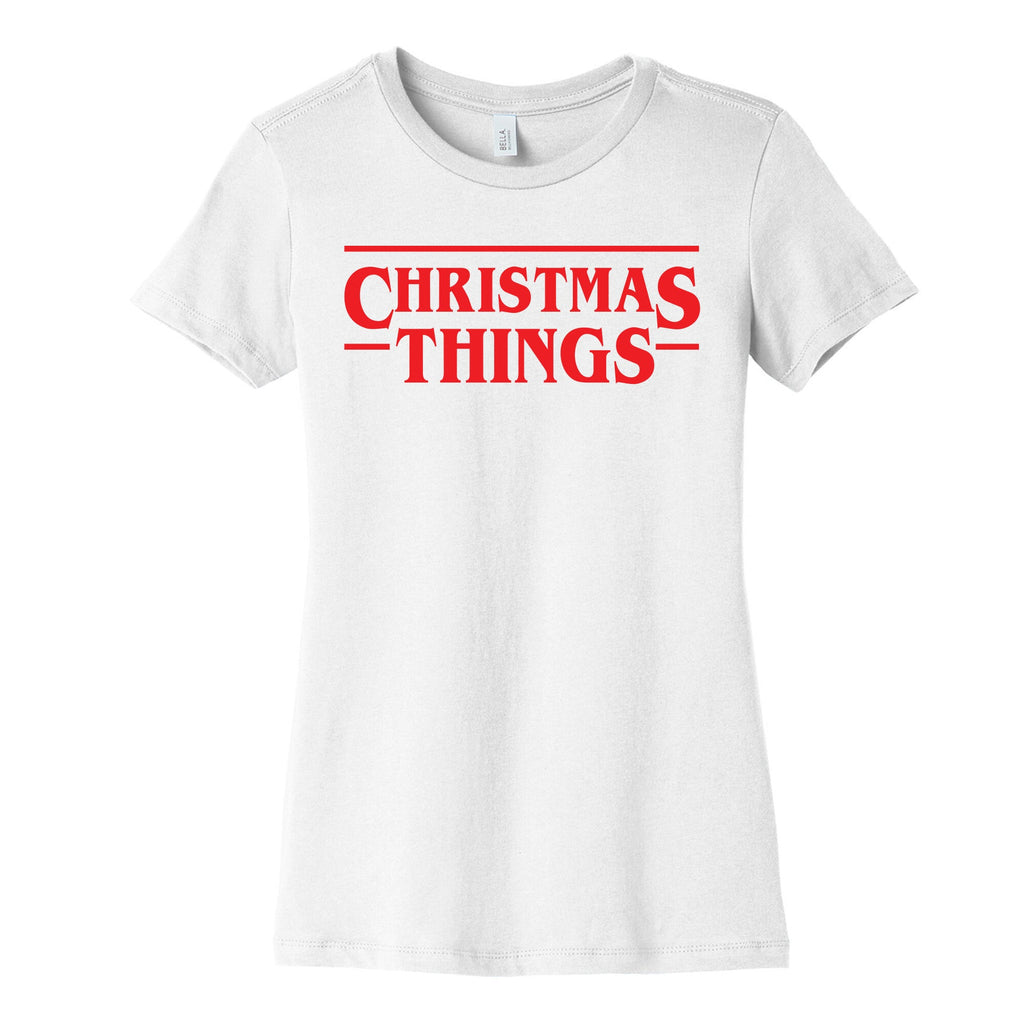 Christmas Things Women's Cotton Tee Hoodie, Sweatshirt | CoreVibeTees.com (Image 4)