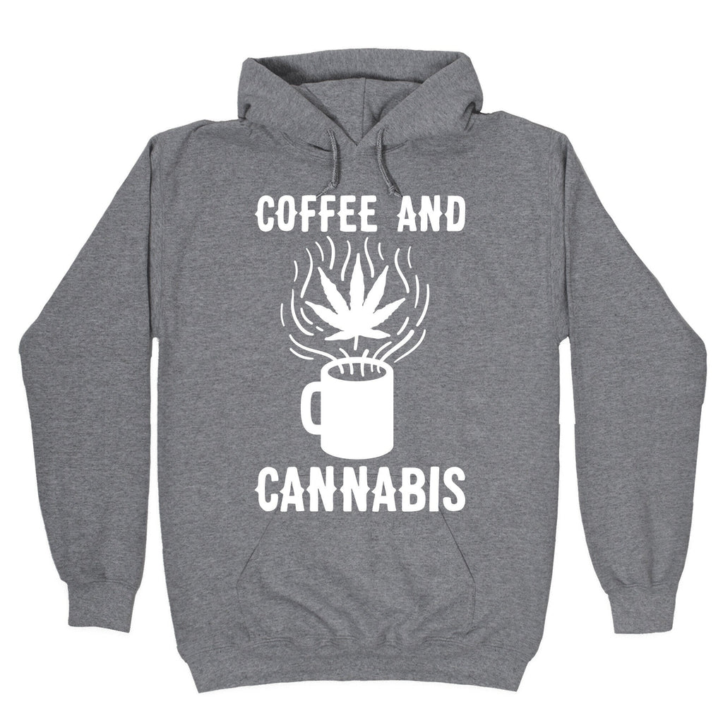 Coffee And Cannabis Hoodie T-Shirts, Sweatshirt | CoreVibeTees.com (Image 1)