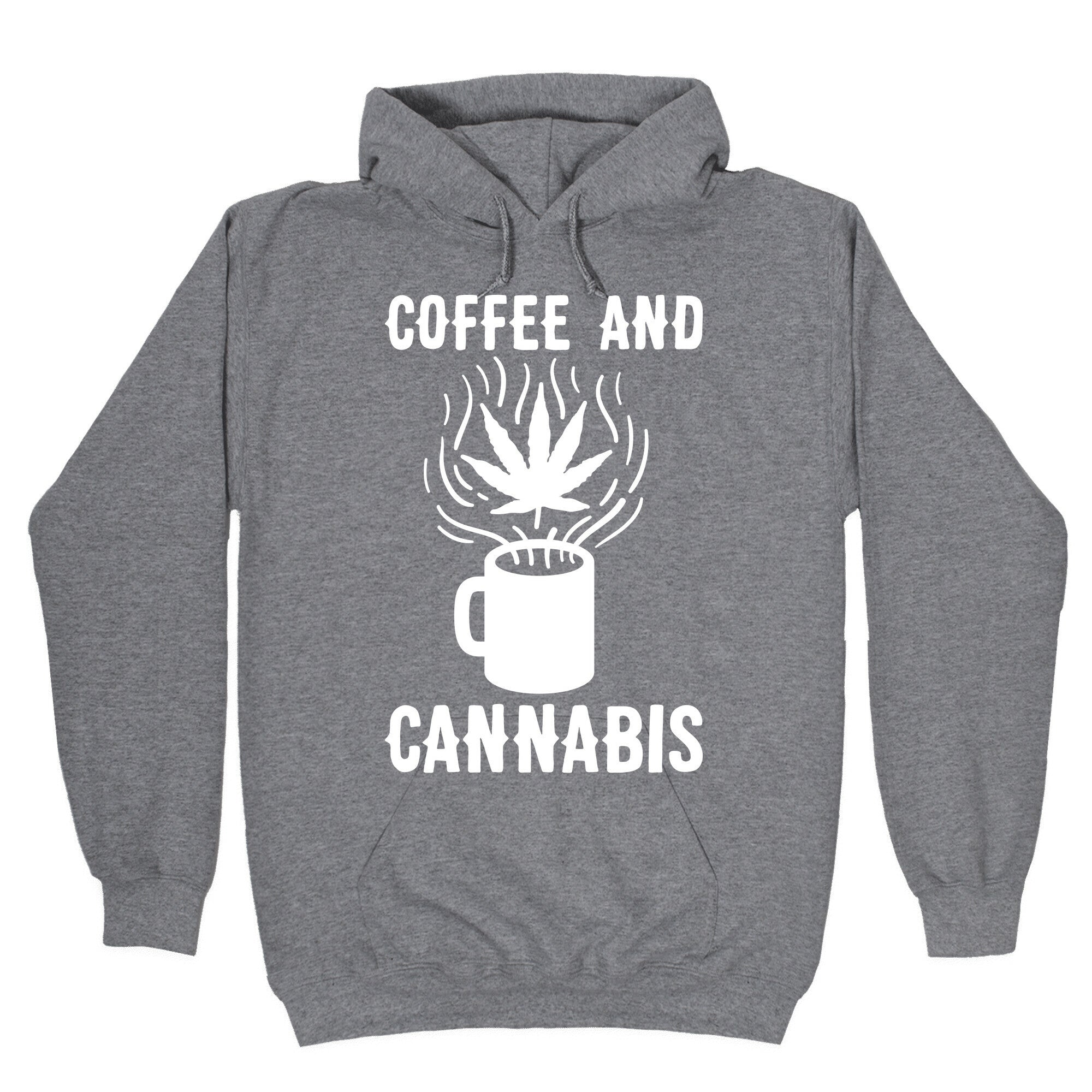 Coffee And Cannabis Hoodie T-Shirts, Sweatshirt | CoreVibeTees.com (Image 1)