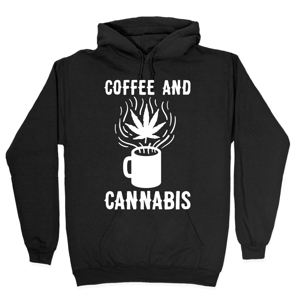 Coffee And Cannabis Hoodie T-Shirts, Sweatshirt | CoreVibeTees.com (Image 2)
