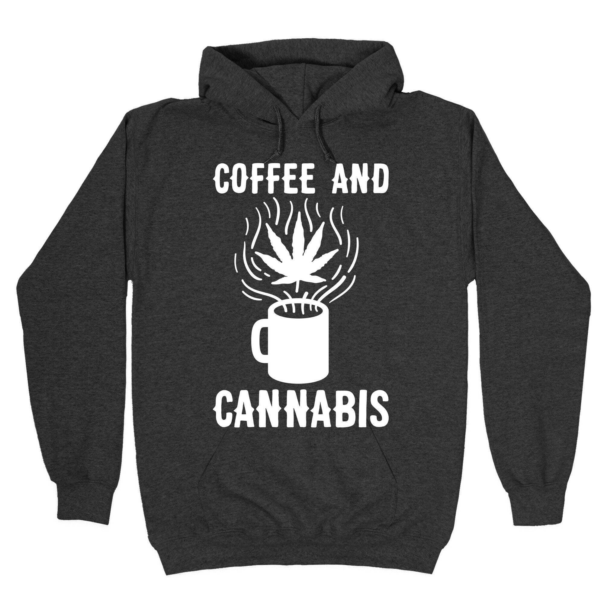 Coffee And Cannabis Hoodie T-Shirts, Sweatshirt | CoreVibeTees.com (Image 3)