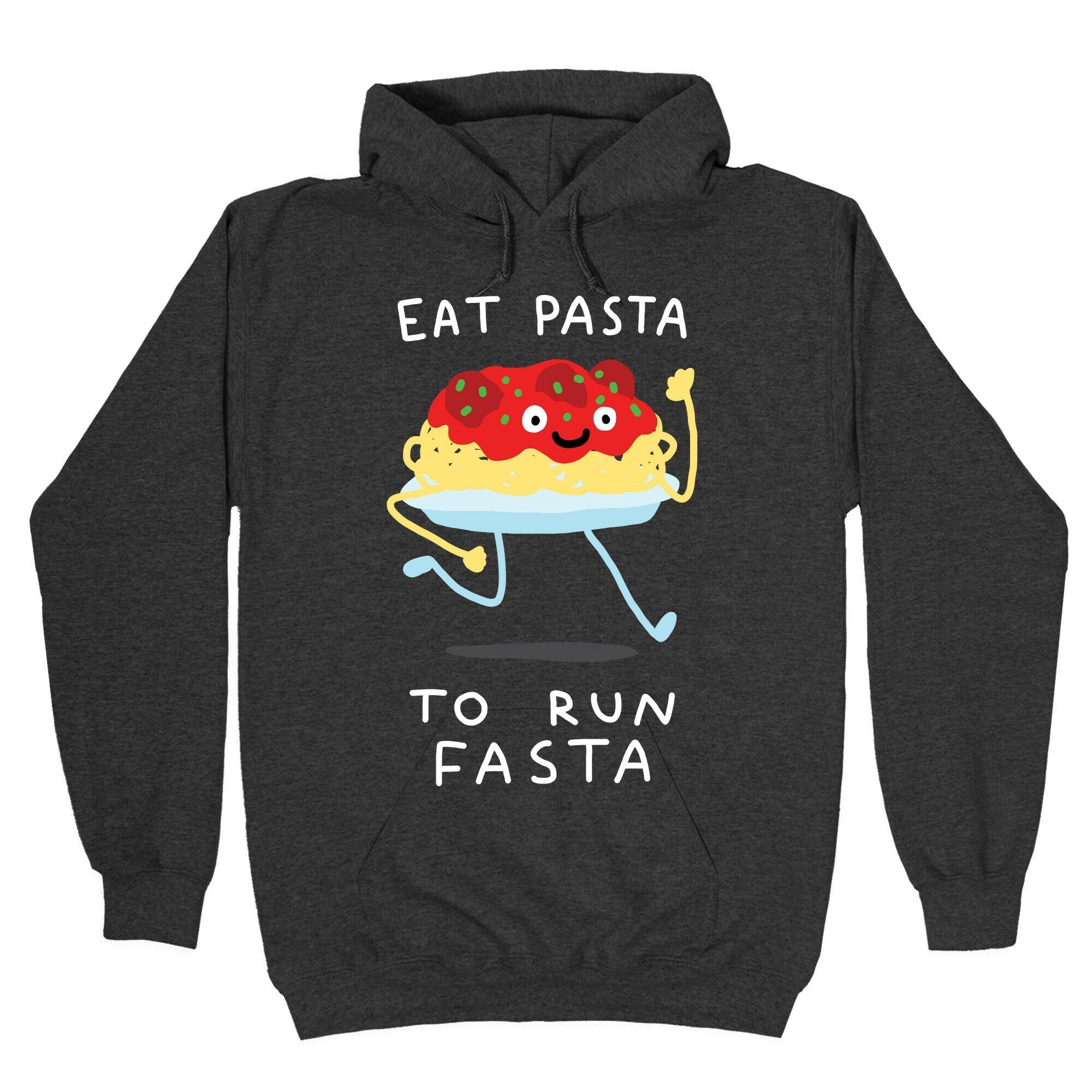 Eat Pasta To Run Fasta Hoodie T-Shirts, Sweatshirt | CoreVibeTees.com (Image 3)