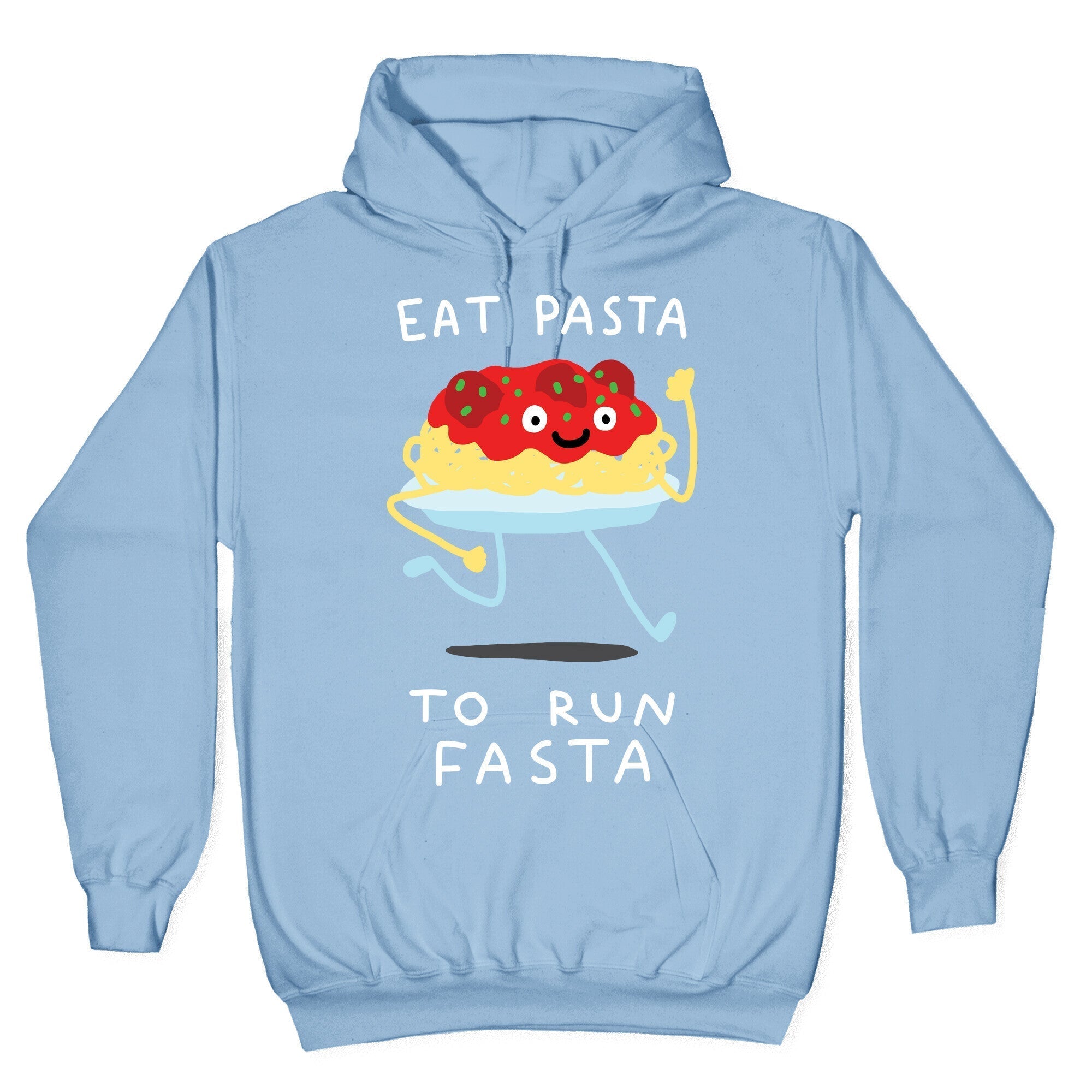 Eat Pasta To Run Fasta Hoodie T-Shirts, Sweatshirt | CoreVibeTees.com (Image 4)