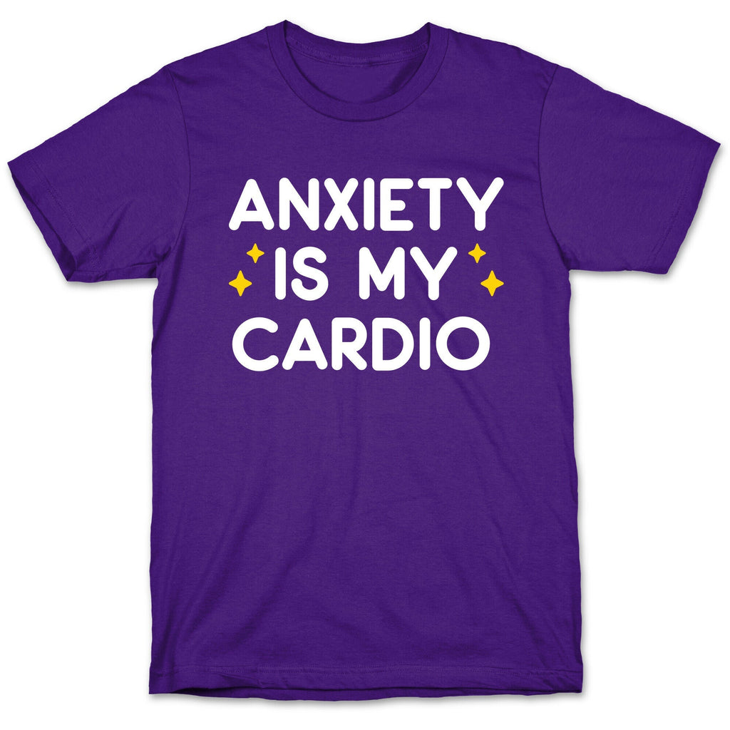 Anxiety Is My Cardio T-Shirt Hoodie, Sweatshirt | CoreVibeTees.com (Image 5)