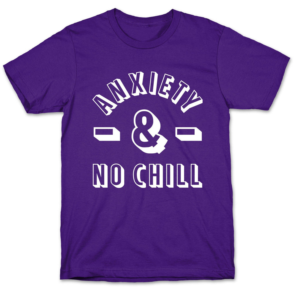 Anxiety And No Chill T-Shirt Hoodie, Sweatshirt | CoreVibeTees.com (Image 5)