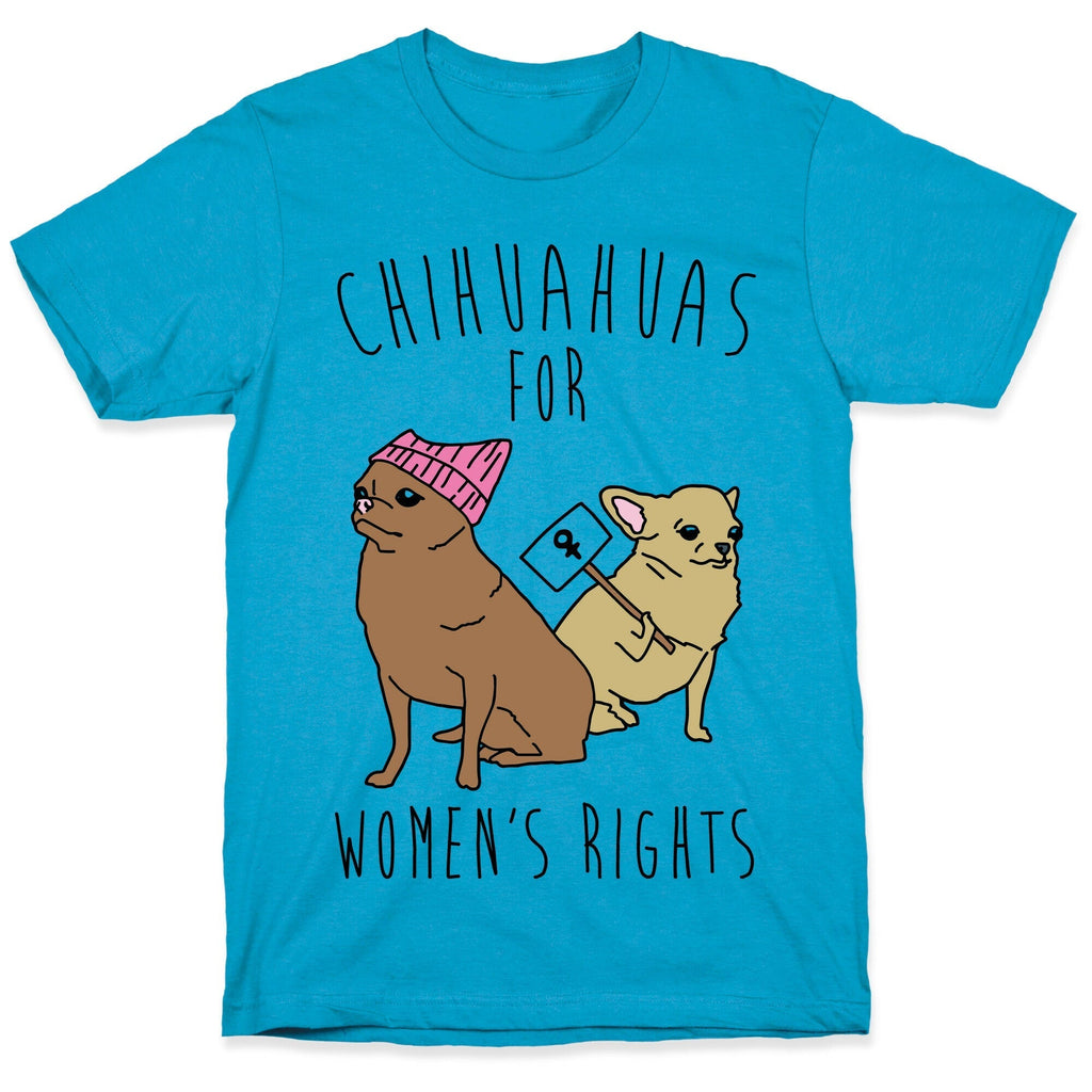 Chihuahuas For Women's Rights  Unisex Triblend Tee Hoodie, Sweatshirt | CoreVibeTees.com (Image 5)
