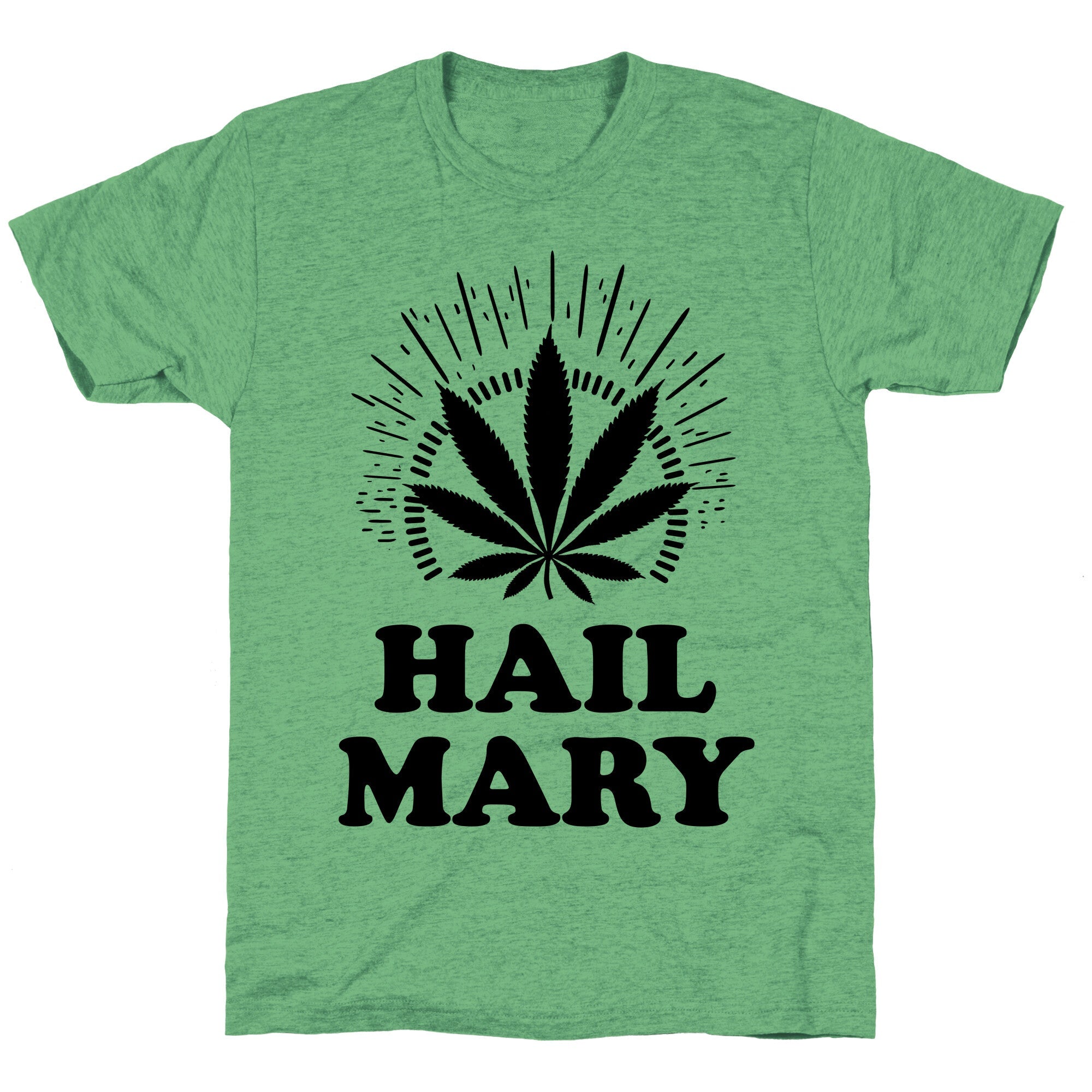 Hail Mary Unisex Triblend Tee Hoodie, Sweatshirt | CoreVibeTees.com (Image 2)