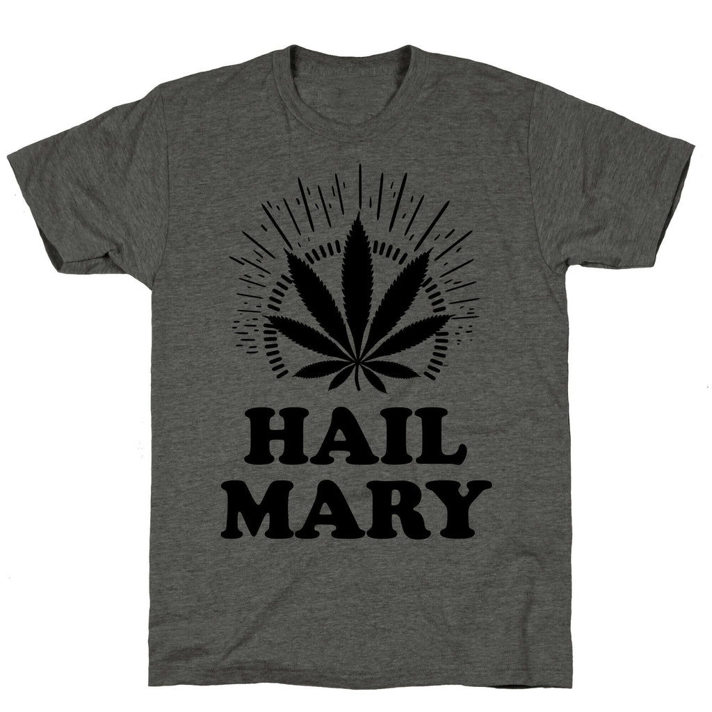 Hail Mary Unisex Triblend Tee Hoodie, Sweatshirt | CoreVibeTees.com (Image 3)