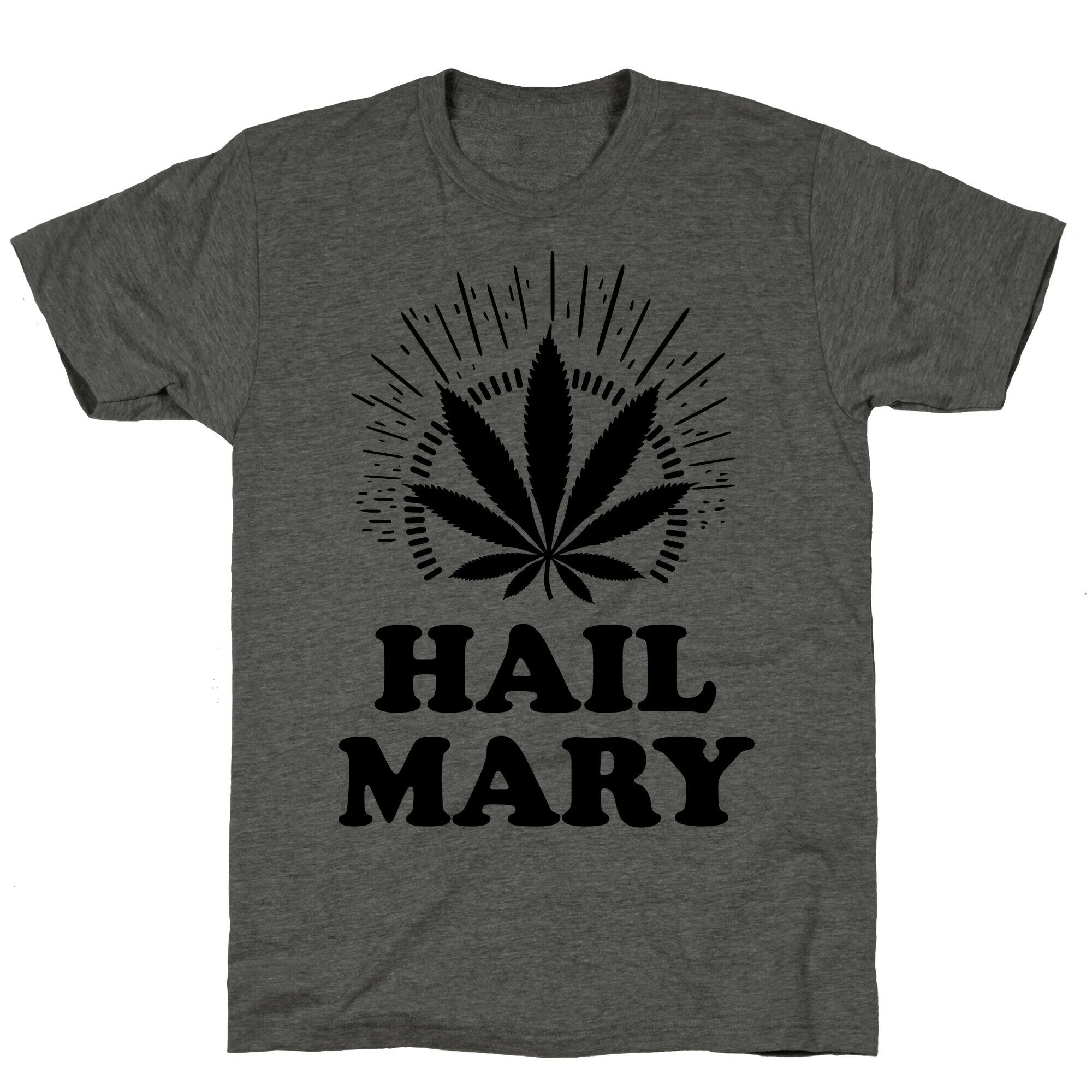 Hail Mary Unisex Triblend Tee Hoodie, Sweatshirt | CoreVibeTees.com (Image 3)