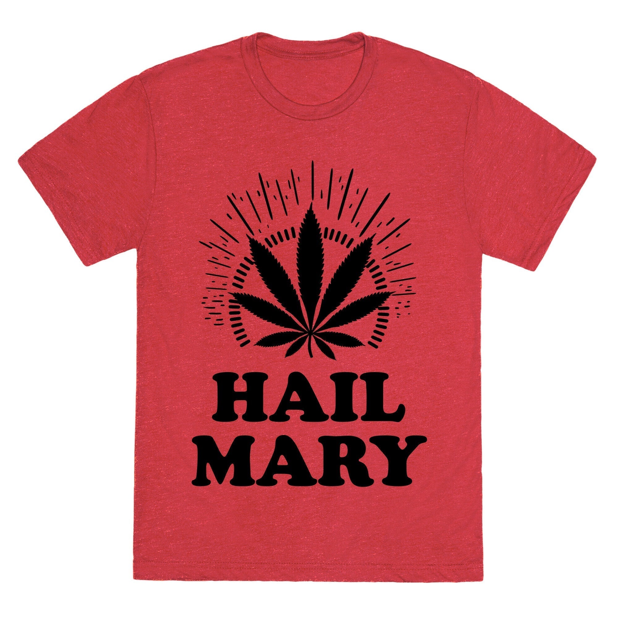 Hail Mary Unisex Triblend Tee Hoodie, Sweatshirt | CoreVibeTees.com (Image 4)