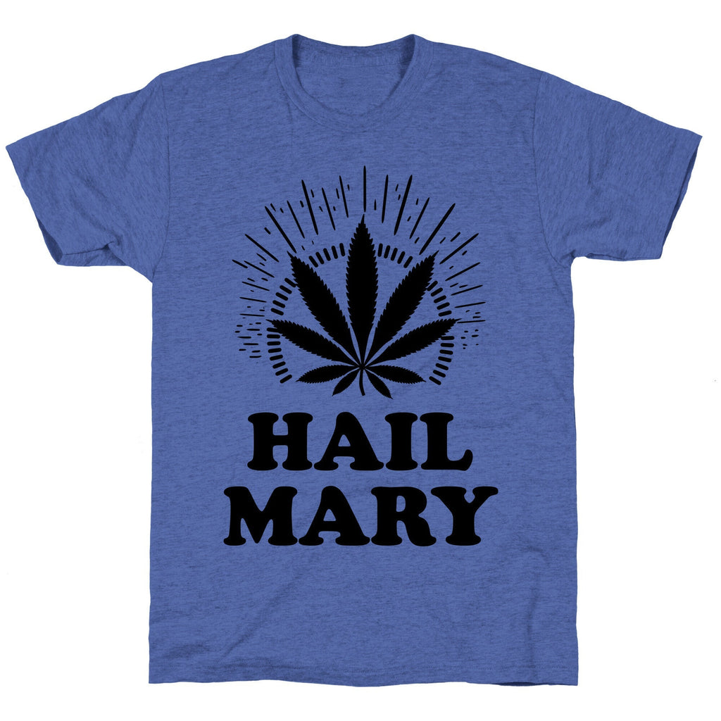 Hail Mary Unisex Triblend Tee Hoodie, Sweatshirt | CoreVibeTees.com (Image 5)