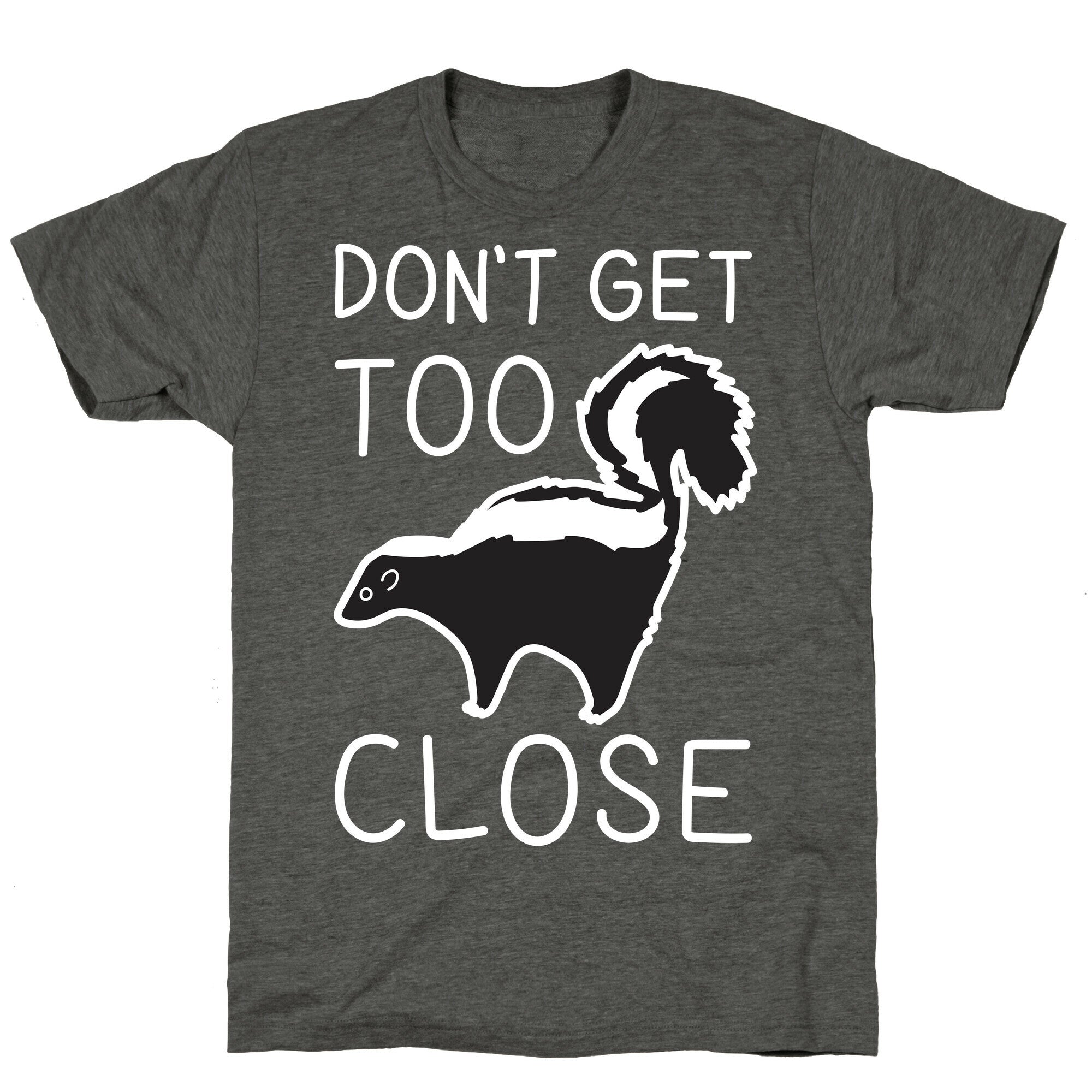 Don't Get Too Close Unisex Triblend Tee Hoodie, Sweatshirt | CoreVibeTees.com (Image 3)