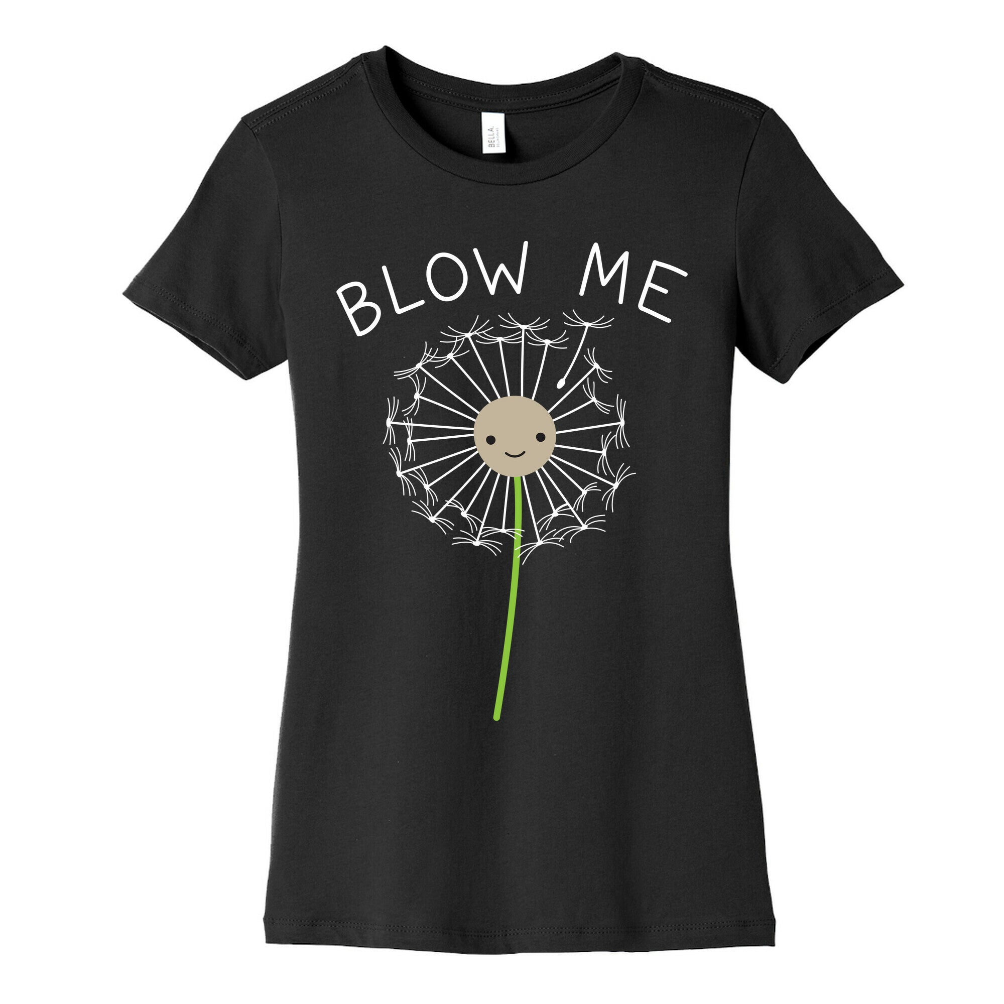Blow Me Dandelion Women's Cotton Tee Hoodie, Sweatshirt | CoreVibeTees.com (Image 5)
