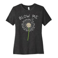 Blow Me Dandelion Women's Cotton Tee Hoodie, Sweatshirt | CoreVibeTees.com (Image 1)